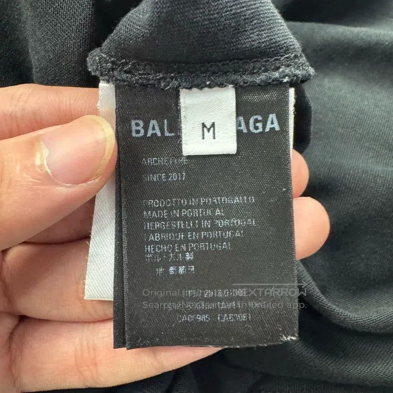 Balenciaga Balenciaga Black Coke short sleeve Size US M / EU 48-50 / 2 - 7 Thumbnail