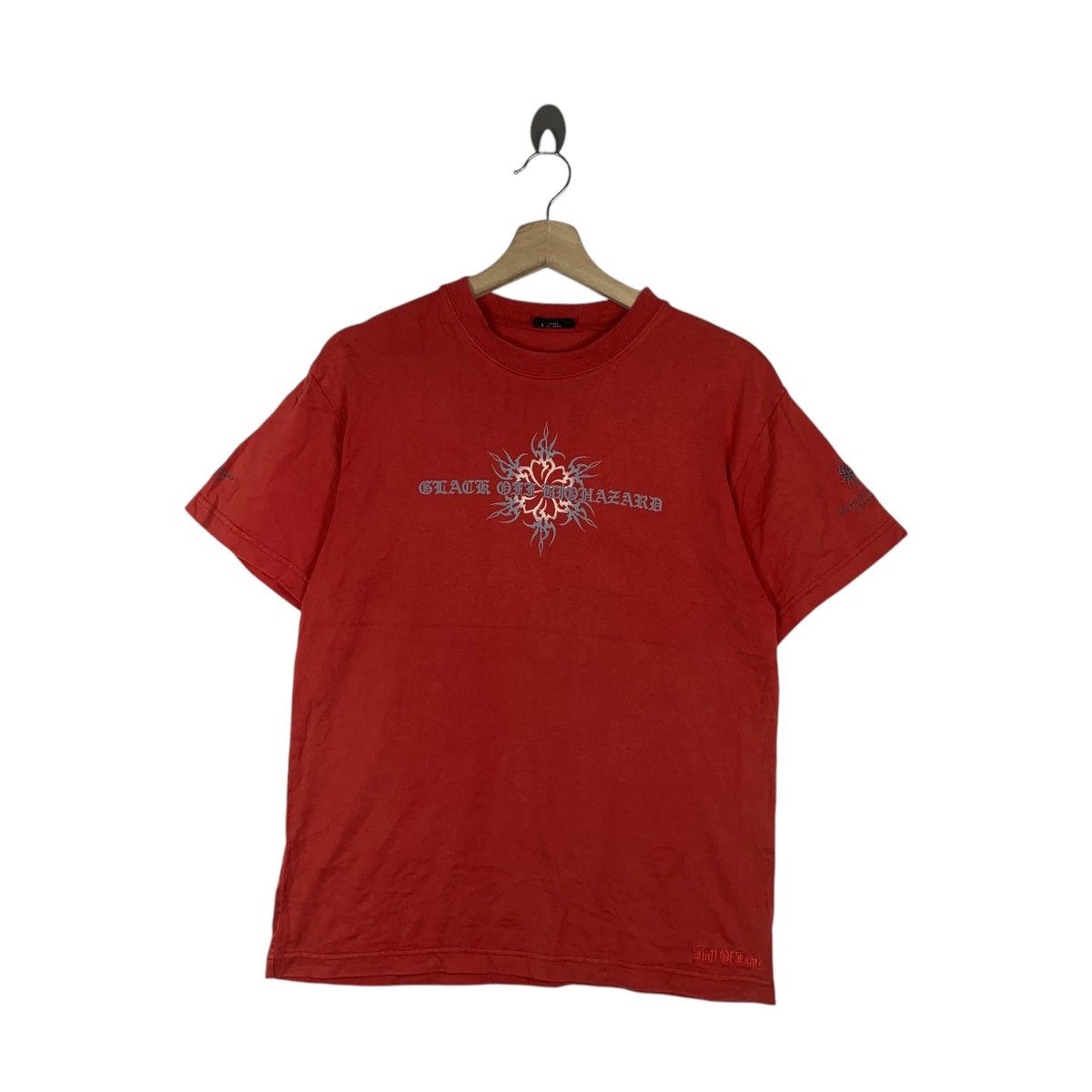 Hall Of Fame Vintage HALL OF FAME Black Off Biohazard Dragon Tee Shirt Size US M / EU 48-50 / 2 - 1 Thumbnail