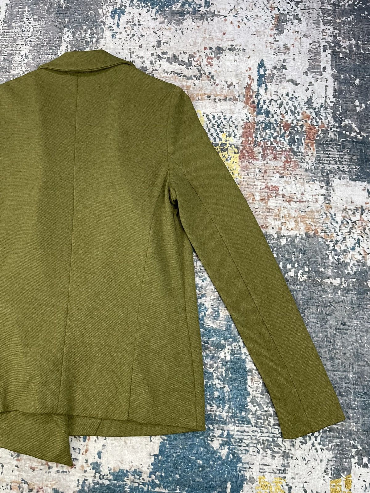 Sisley Kansai Yamamoto Sisley Open Front Light Blazer Size XS / US 0-2 / IT 36-38 - 9 Thumbnail