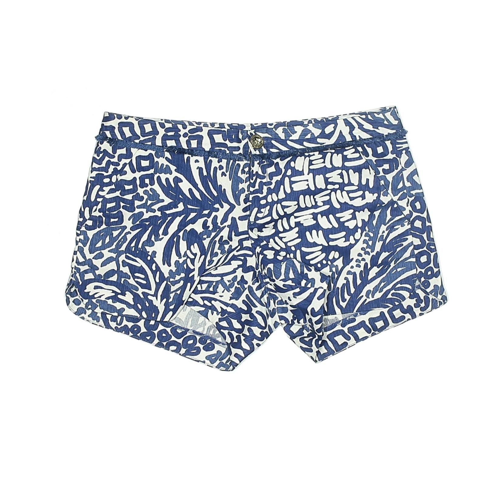 Other Lilly Pulitzer Printed Blue Vacation Shorts Size 2 Size 26" / US 2 / IT 38 - 1 Thumbnail