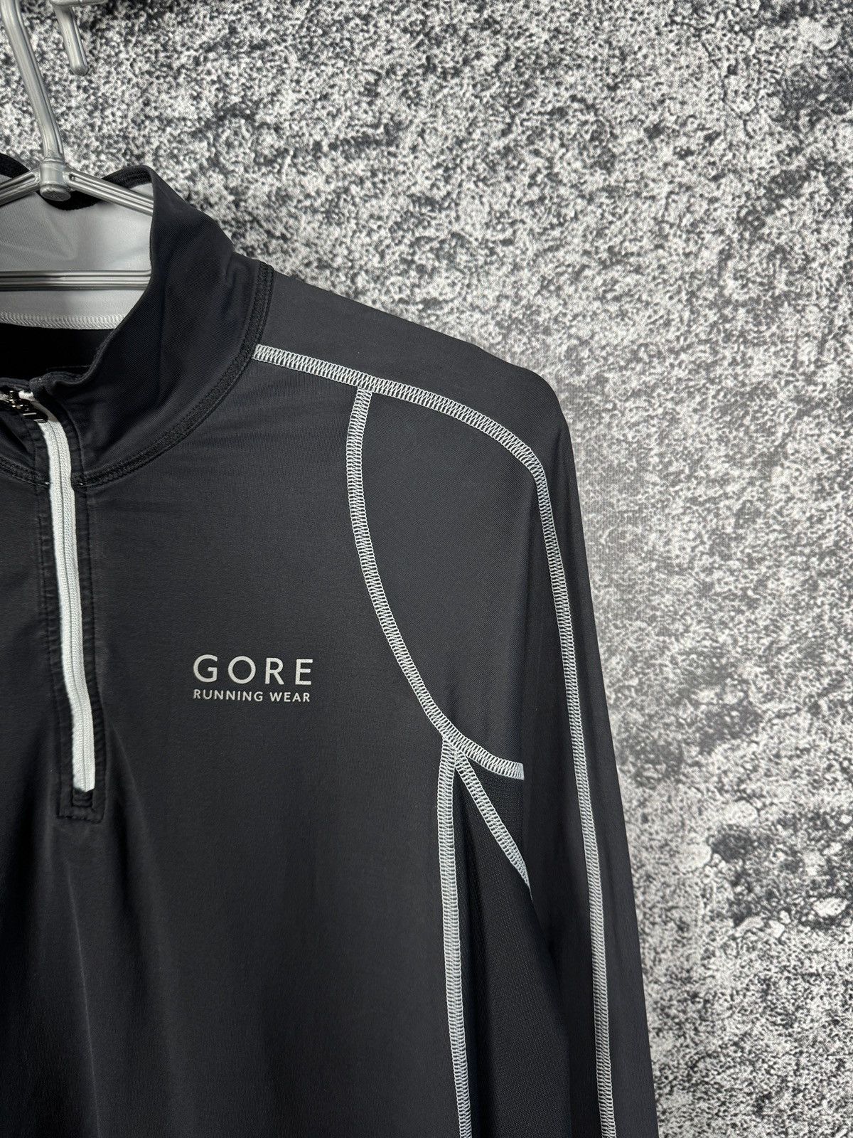 GOREWEAR Men’s Gore Running Wear 1/4 Zip Pullover Run Bike Size L Size US L / EU 52-54 / 3 - 2 Thumbnail