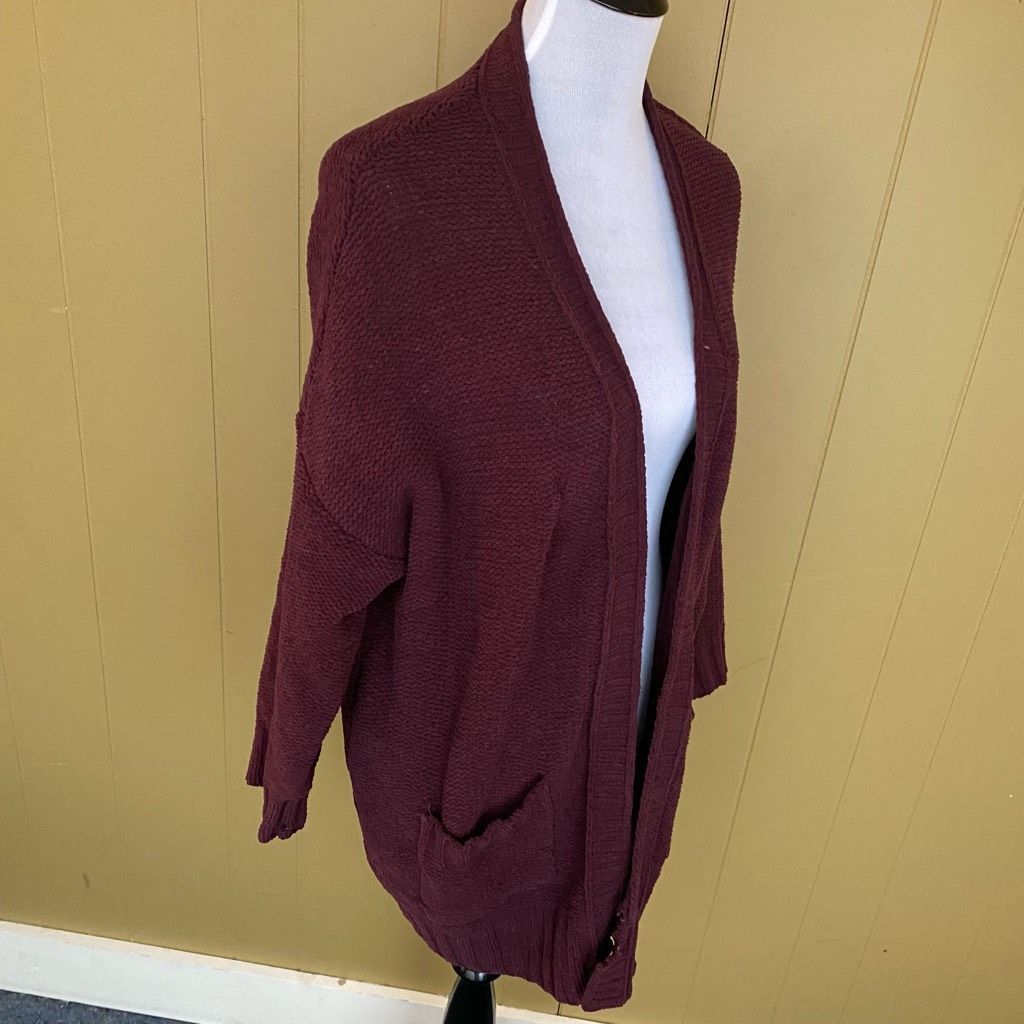 American Eagle Outfitters American Eagle women M open front cardigan with front pocket Size M / US 6-8 / IT 42-44 - 4 Thumbnail