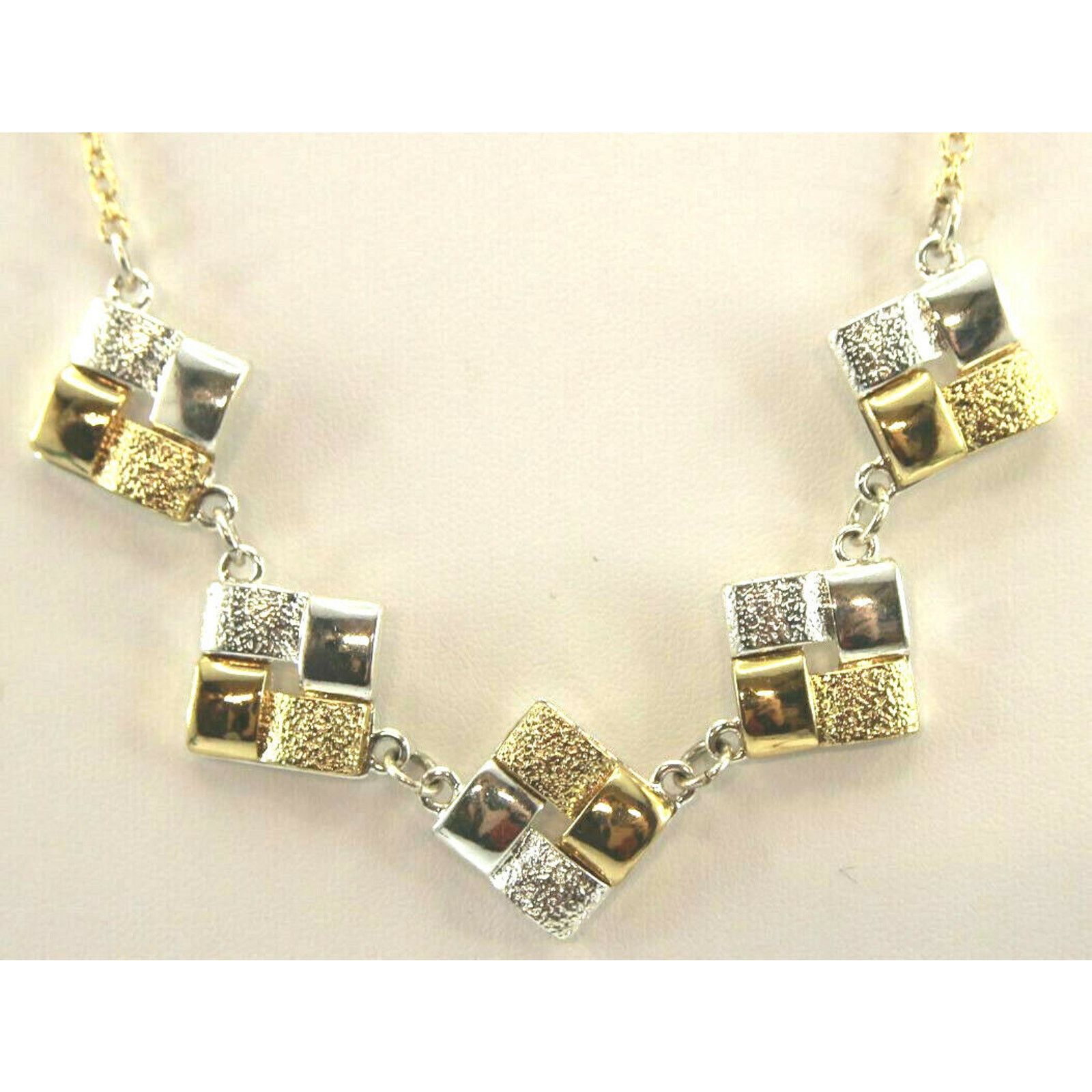Other Liz Clayborne Mixed Metal Goldtone Silvertone Necklace Size ONE SIZE - 1 Thumbnail
