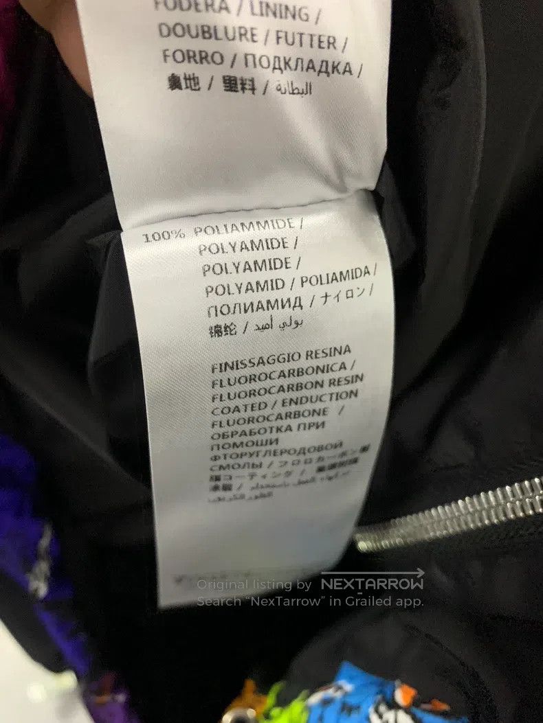 Gucci Gucci Colourful tiger head full-print graffiti hooded jack Size US XXS / EU 40 - 7 Thumbnail