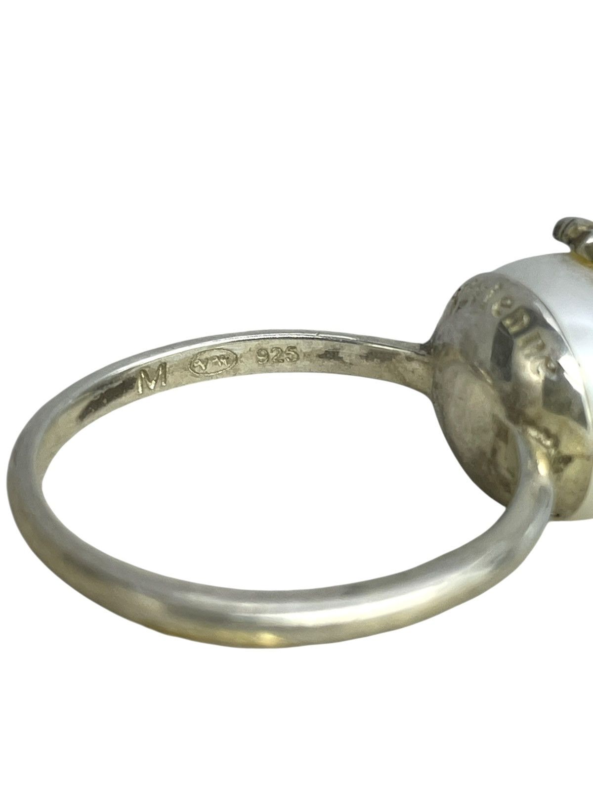 Vivienne Westwood 925 Pearl Skull Orb Ring Size ONE SIZE - 10 Thumbnail