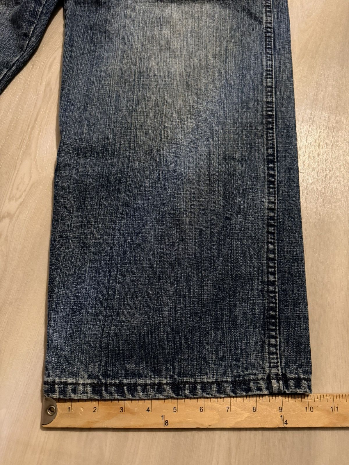 Vintage Vtg Y2K PJ Mark Jeans Sz 38x31 Wide Leg Skater Hip Hop JNCO Size US 38 / EU 54 - 6 Thumbnail