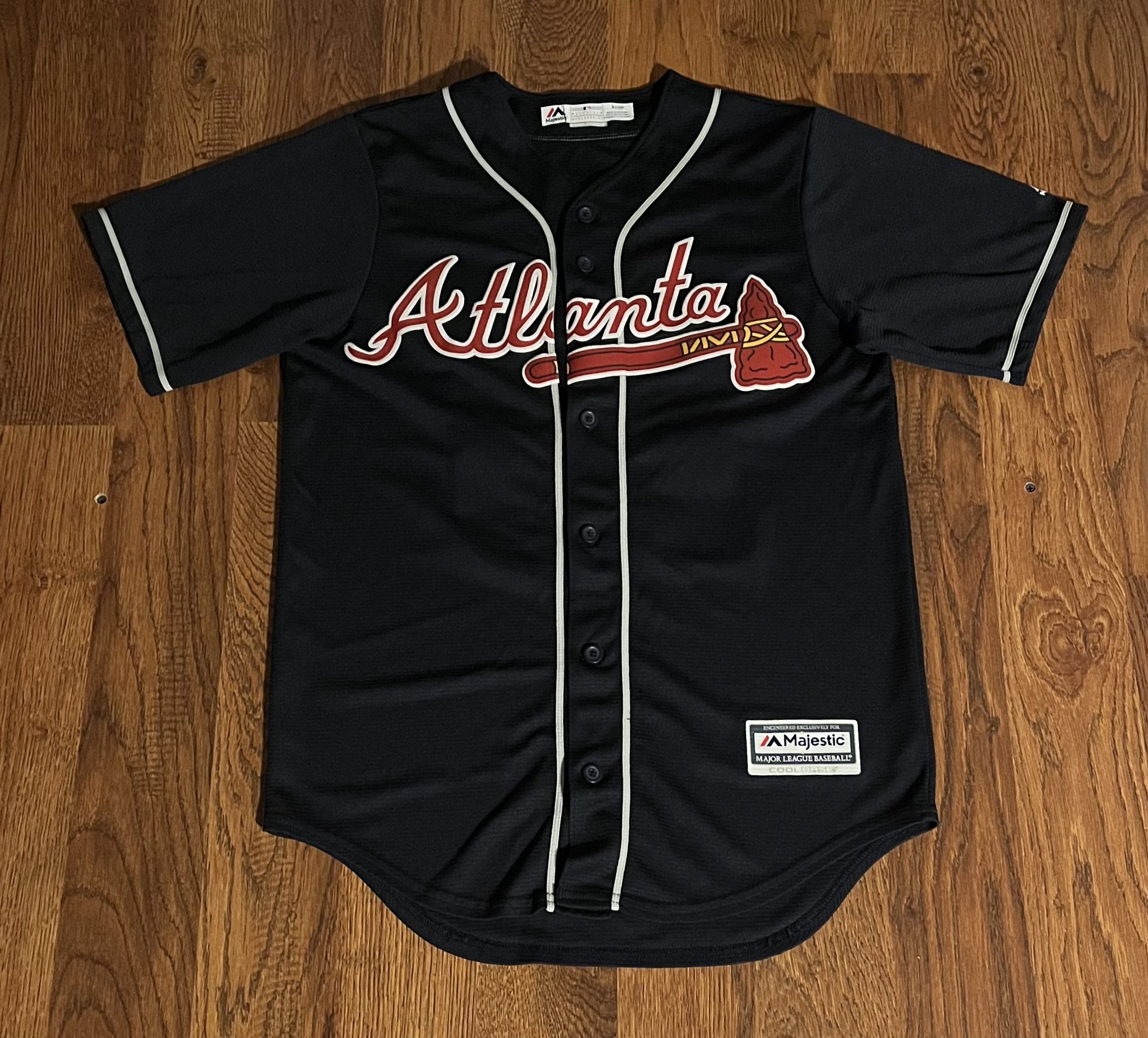 Majestic Majestic Atlanta Braves Acuna Jr MLB Jersey Size US S / EU 44-46 / 1 - 1 Thumbnail