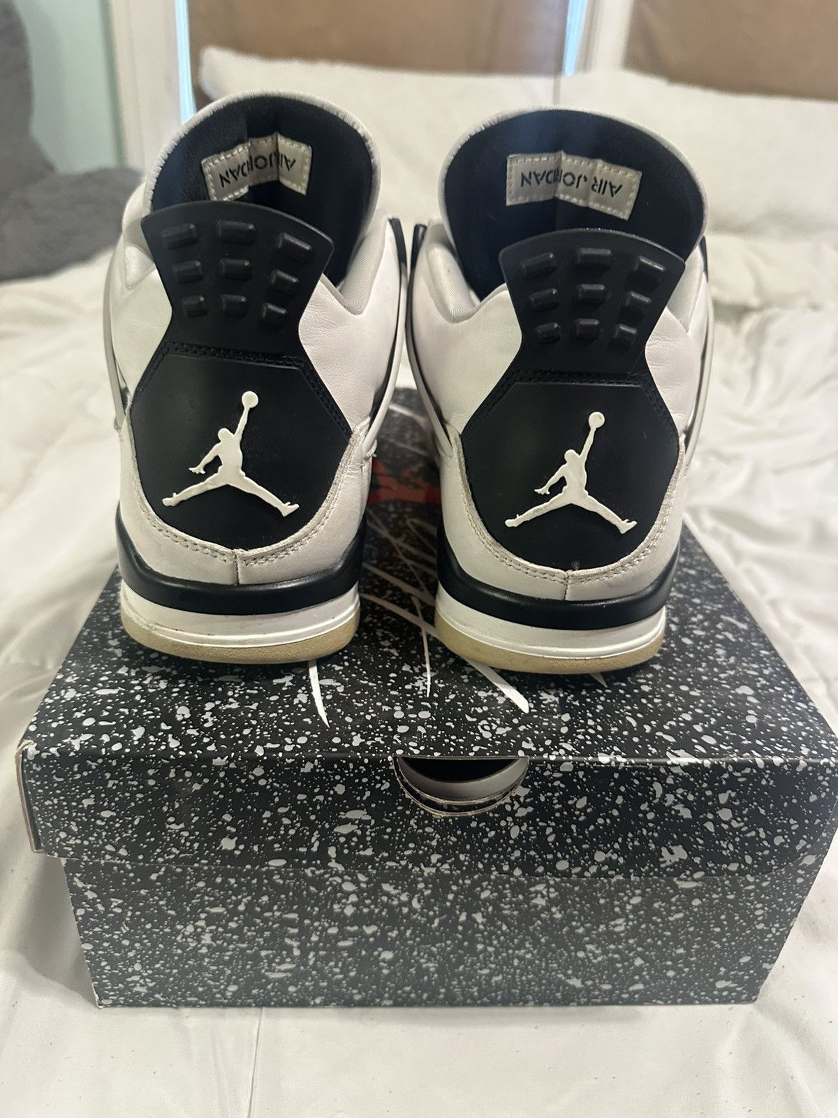 Jordan Brand Air Jordan 4 Retro Military Black Size US 11 / EU 44 - 2 Thumbnail