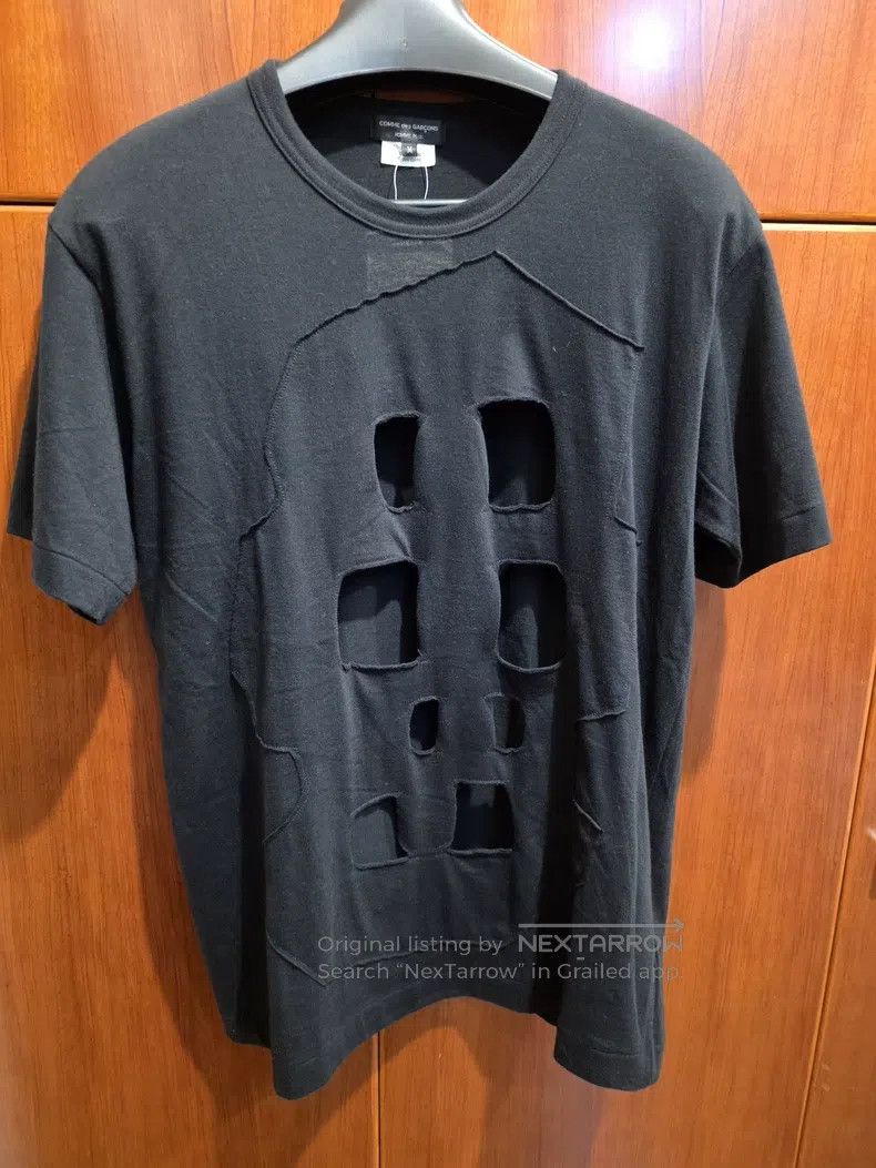 Comme des Garcons Comme Des Garcons Main Line Openwork Short Sleeve, Size M Size US M / EU 48-50 / 2 - 1 Thumbnail