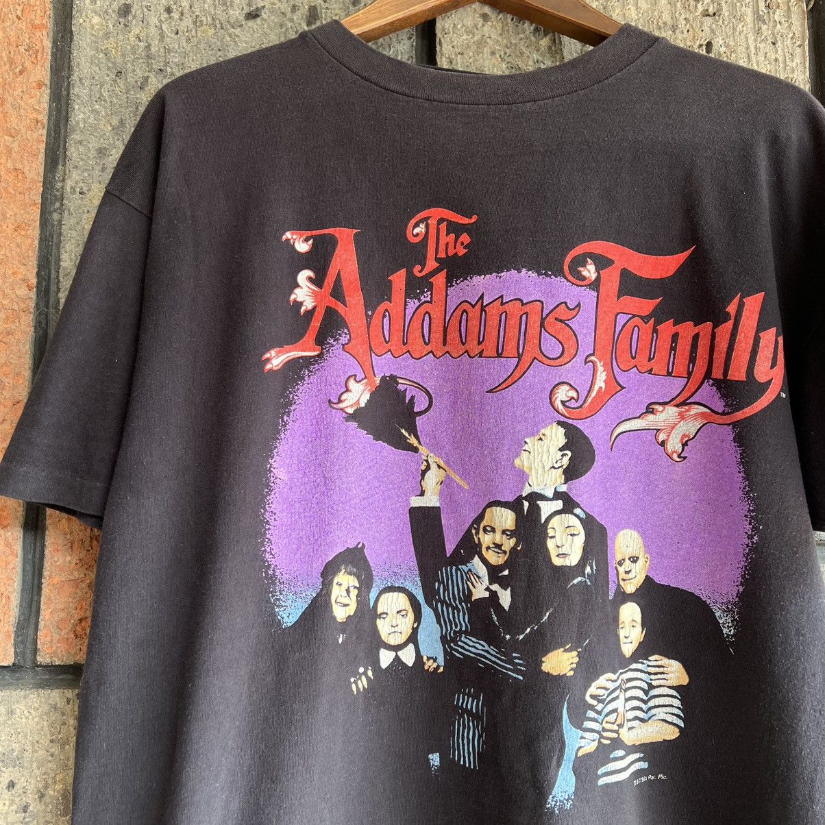 Delta VTG 1991 Addams Family Movie Promo Tee Shirt Wednesday Size US XL / EU 56 / 4 - 5 Thumbnail