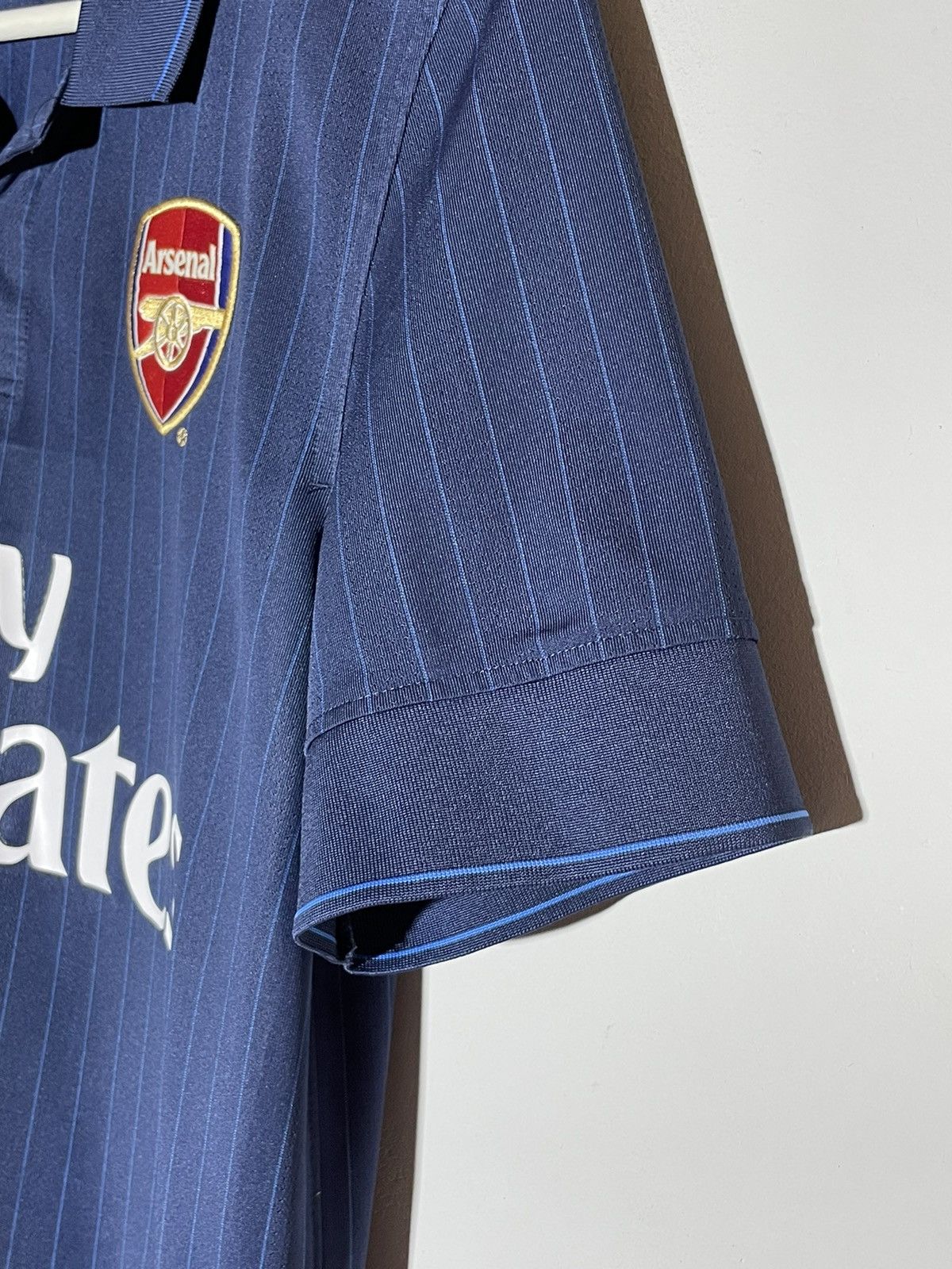 Nike #4 Fabregas Arsenal FC Nike 2009/10 Y2k Away Football Shirt Size US S / EU 44-46 / 1 - 8 Thumbnail