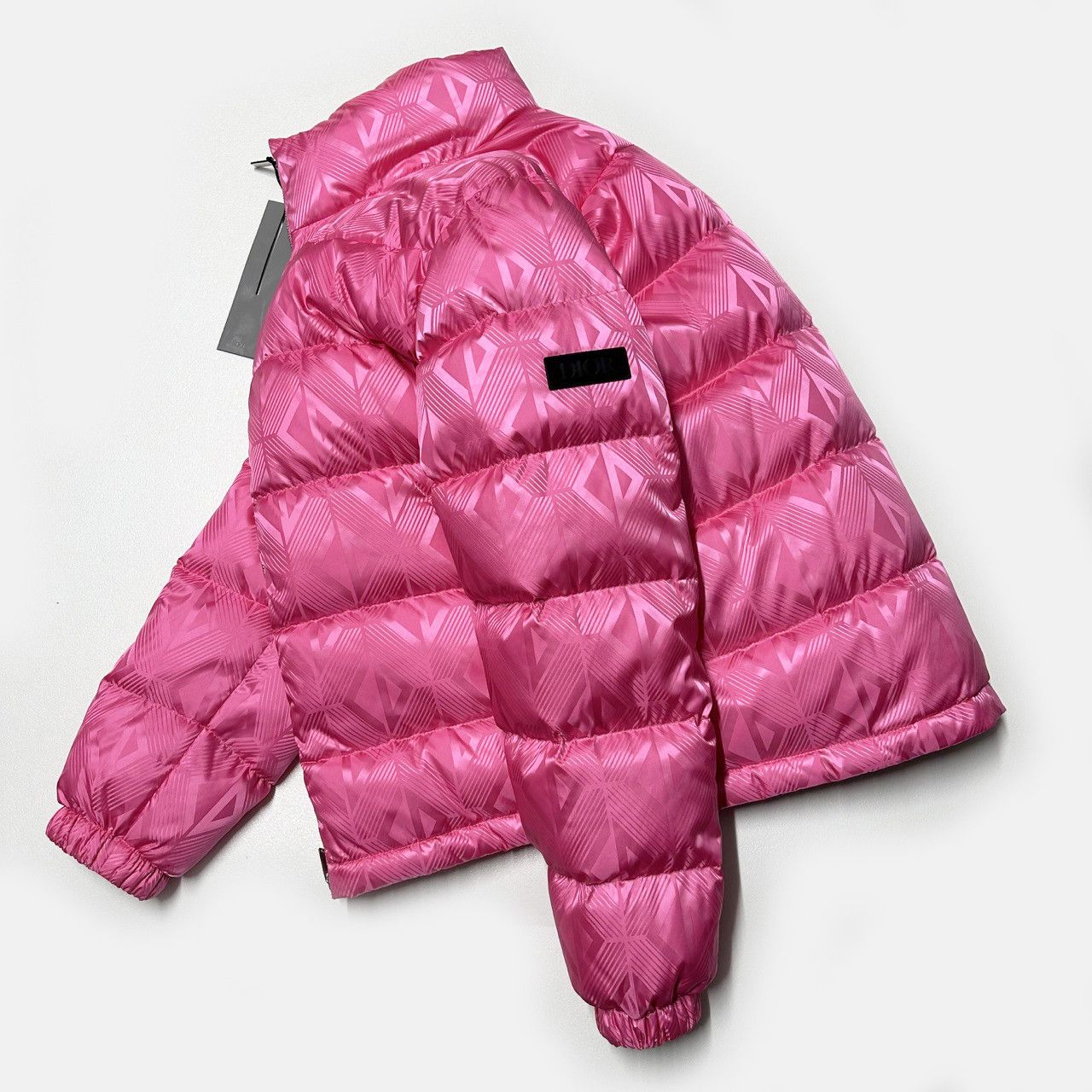 Dior Christian Dior CD 48 M Medium oblique puffer jacket pink Size US M / EU 48-50 / 2 - 3 Thumbnail