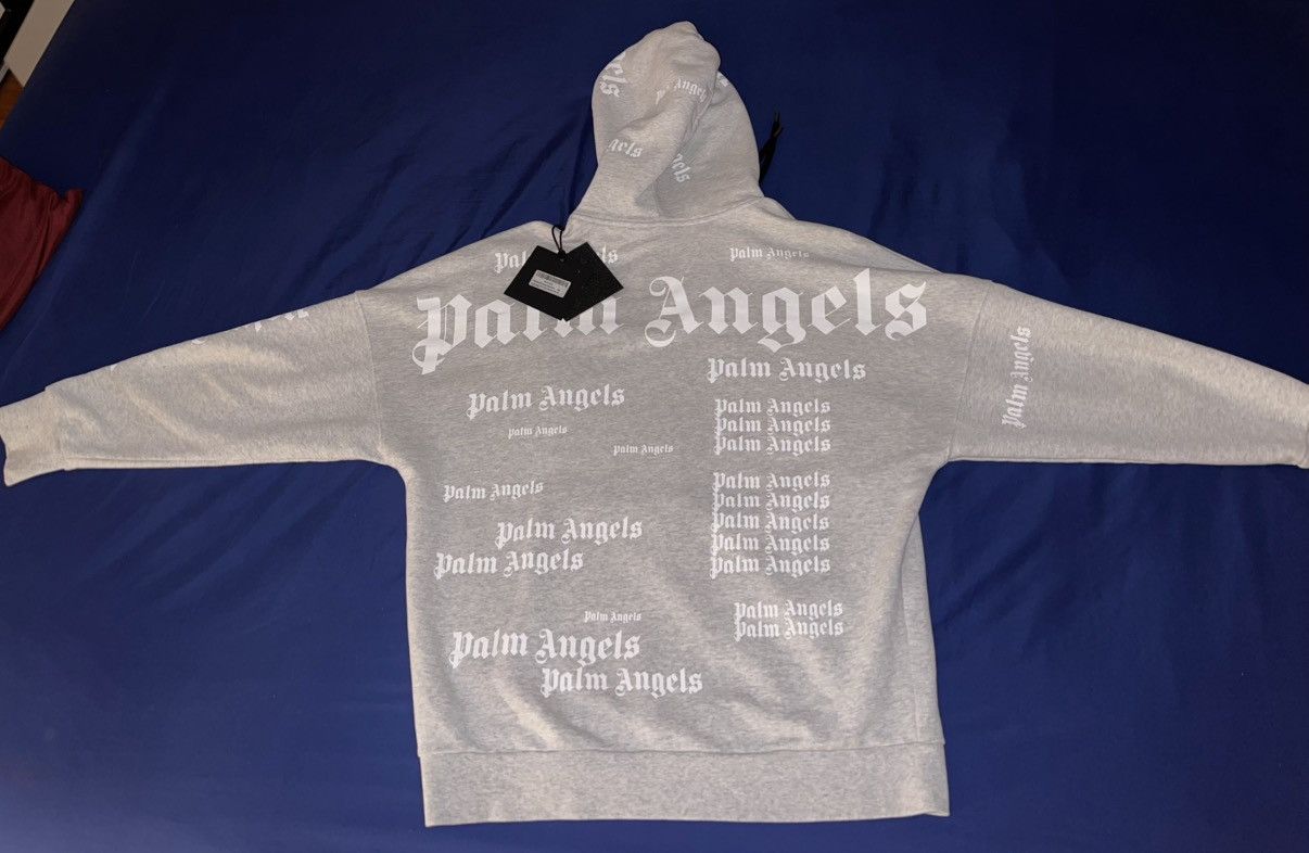 Designer × Palm Angels Palm Angels Ultra logo-print Hoodie Size US M / EU 48-50 / 2 - 2 Thumbnail