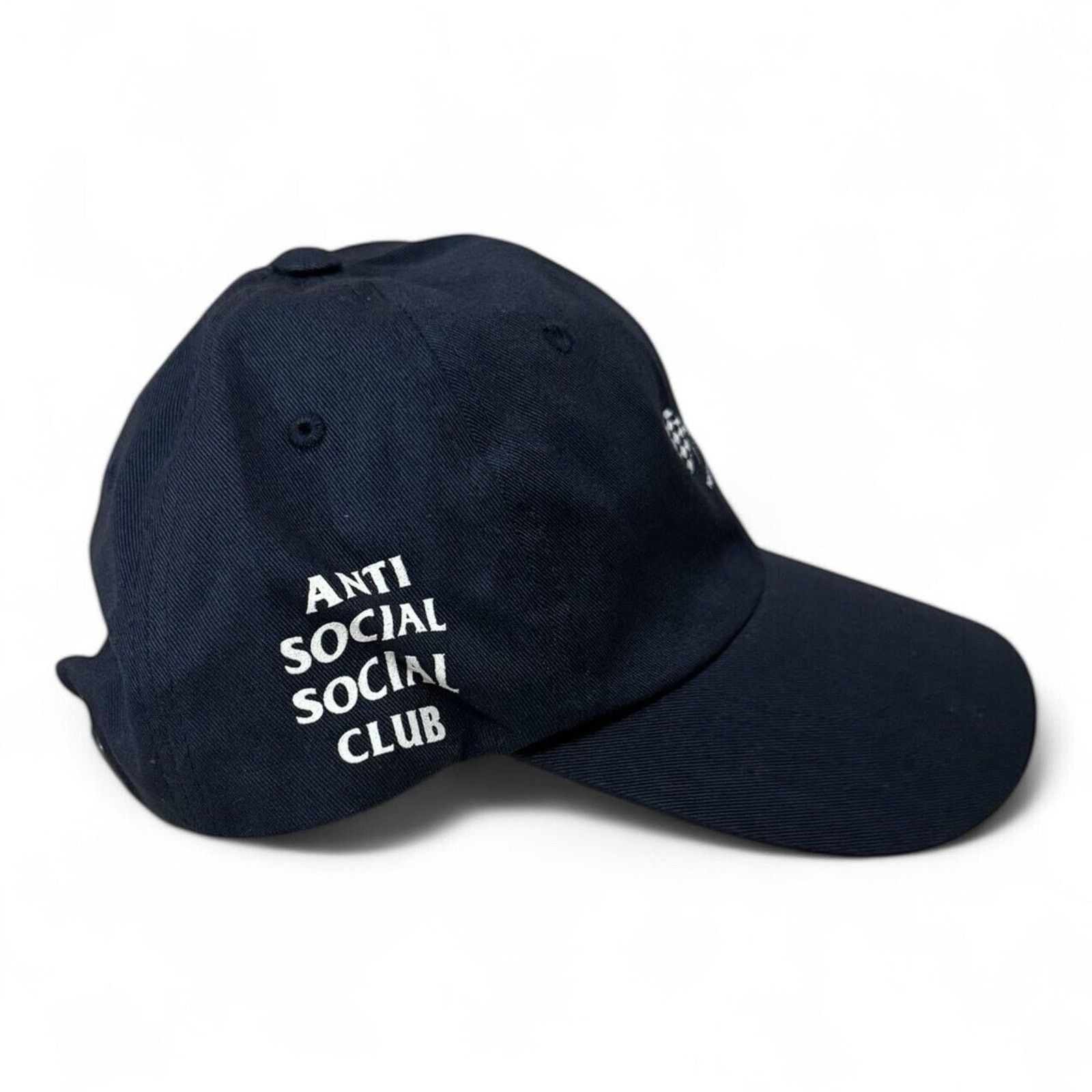 Anti Social Social Club ASSC x Period Correct Adjustable Navy Blue Dad Cap Size ONE SIZE - 2 Thumbnail