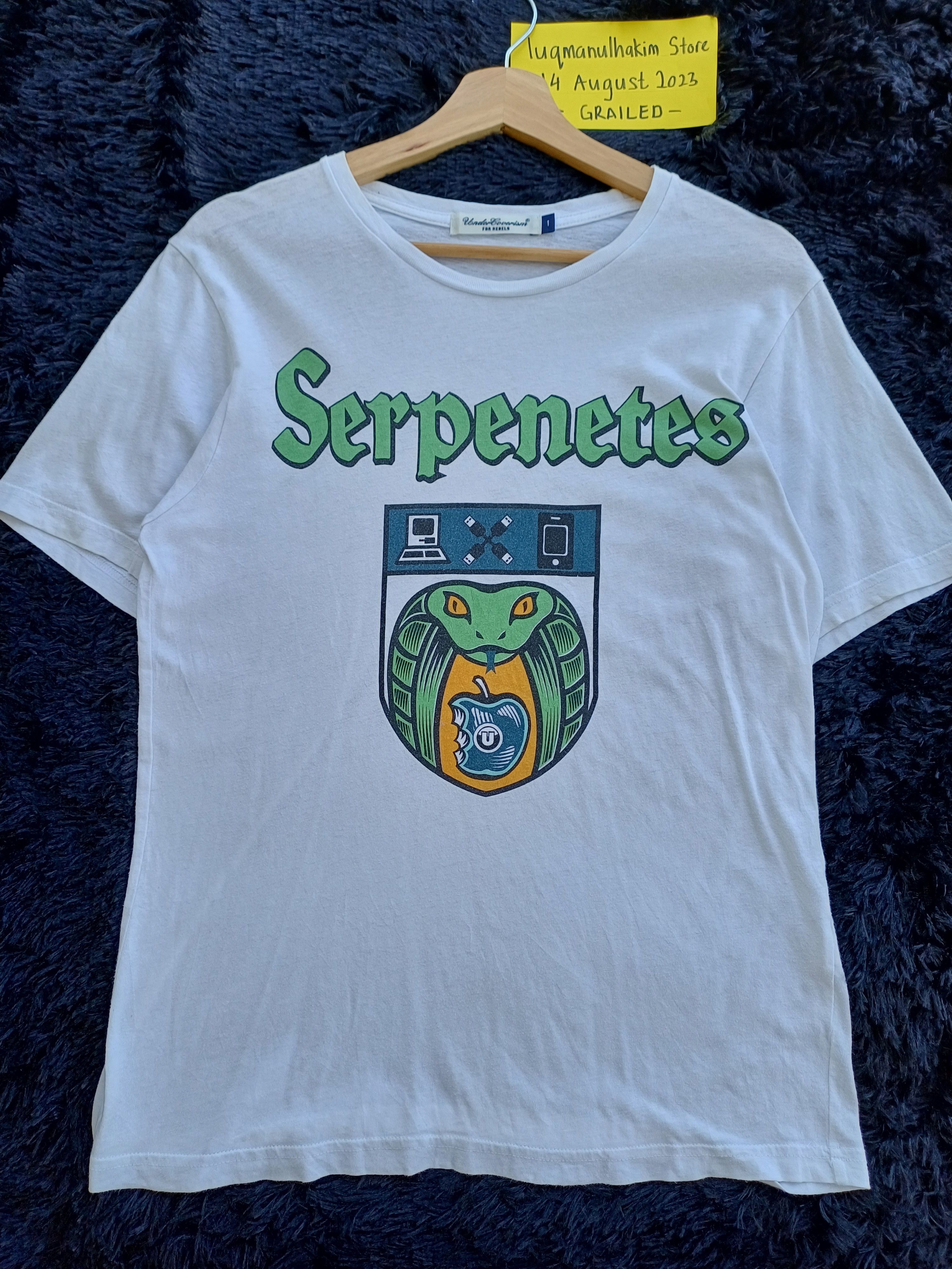 Undercover Undercoverism Serpenetes Early 2000s White T-Shirt Size US S / EU 44-46 / 1 - 4 Thumbnail
