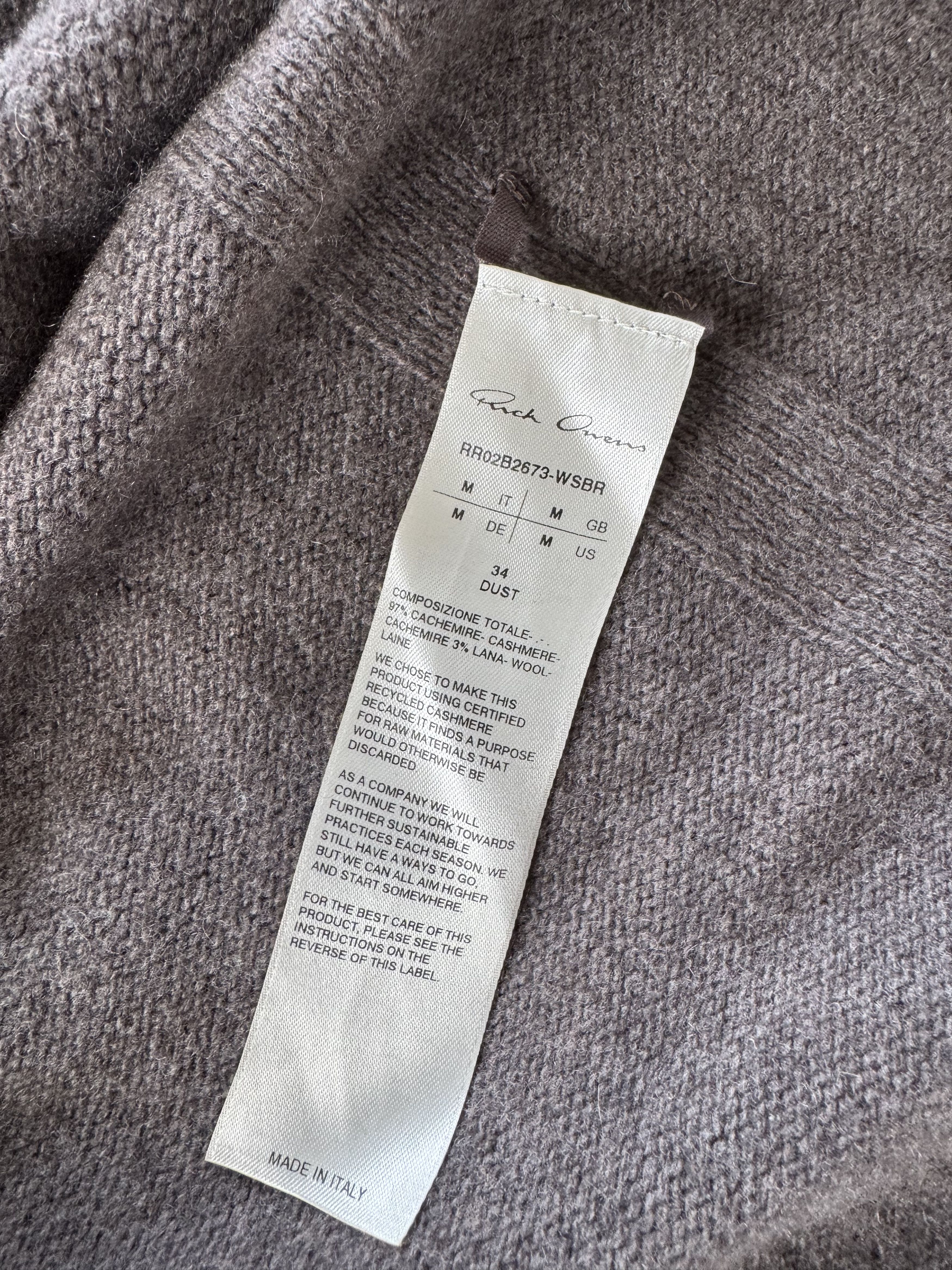 Rick Owens Gray Tommy Hoodie Size US M / EU 48-50 / 2 - 9 Thumbnail