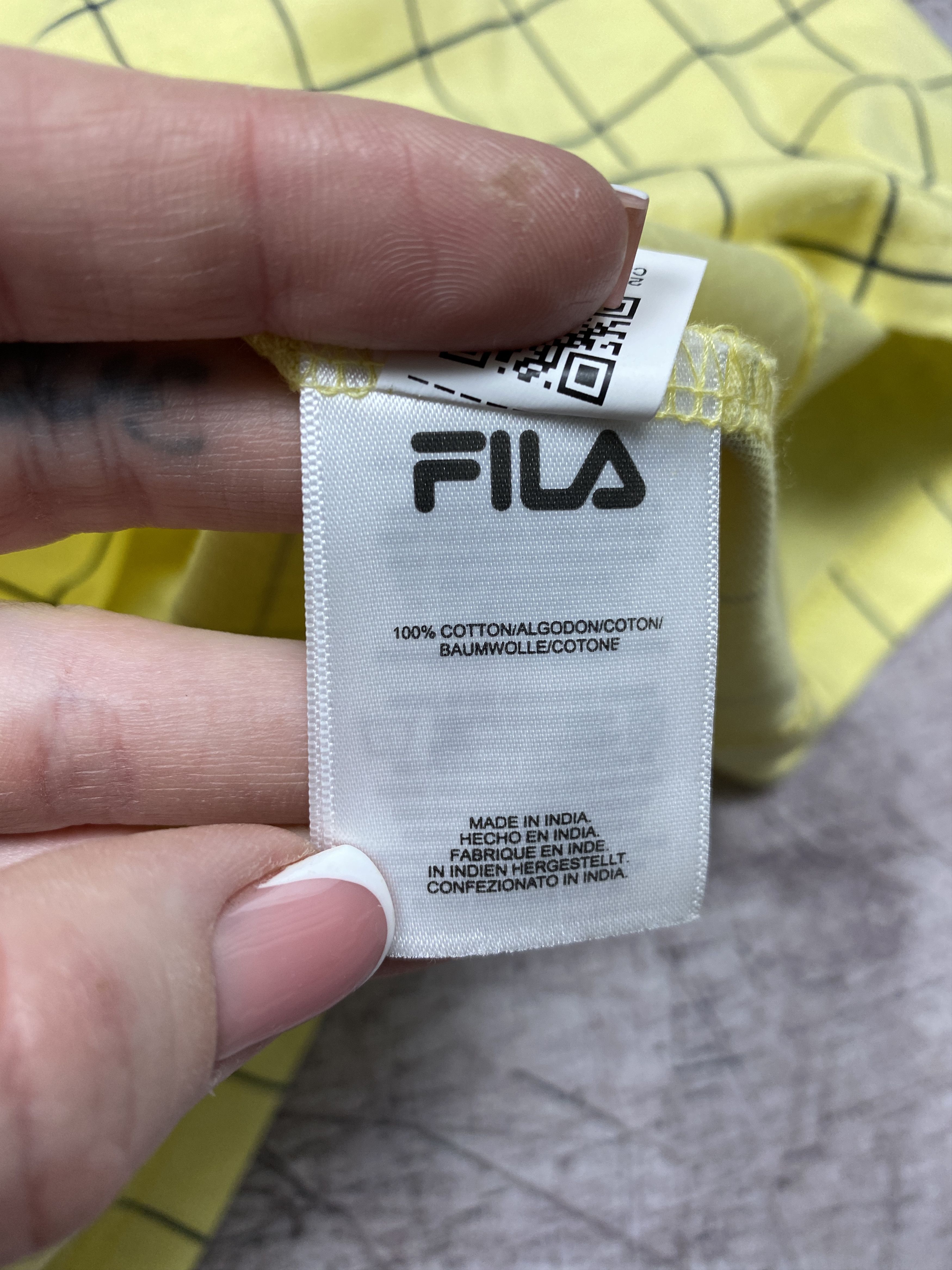 Fila × Vintage Fila Vintage Mens Polo Shirt White Line Size US L / EU 52-54 / 3 - 6 Thumbnail