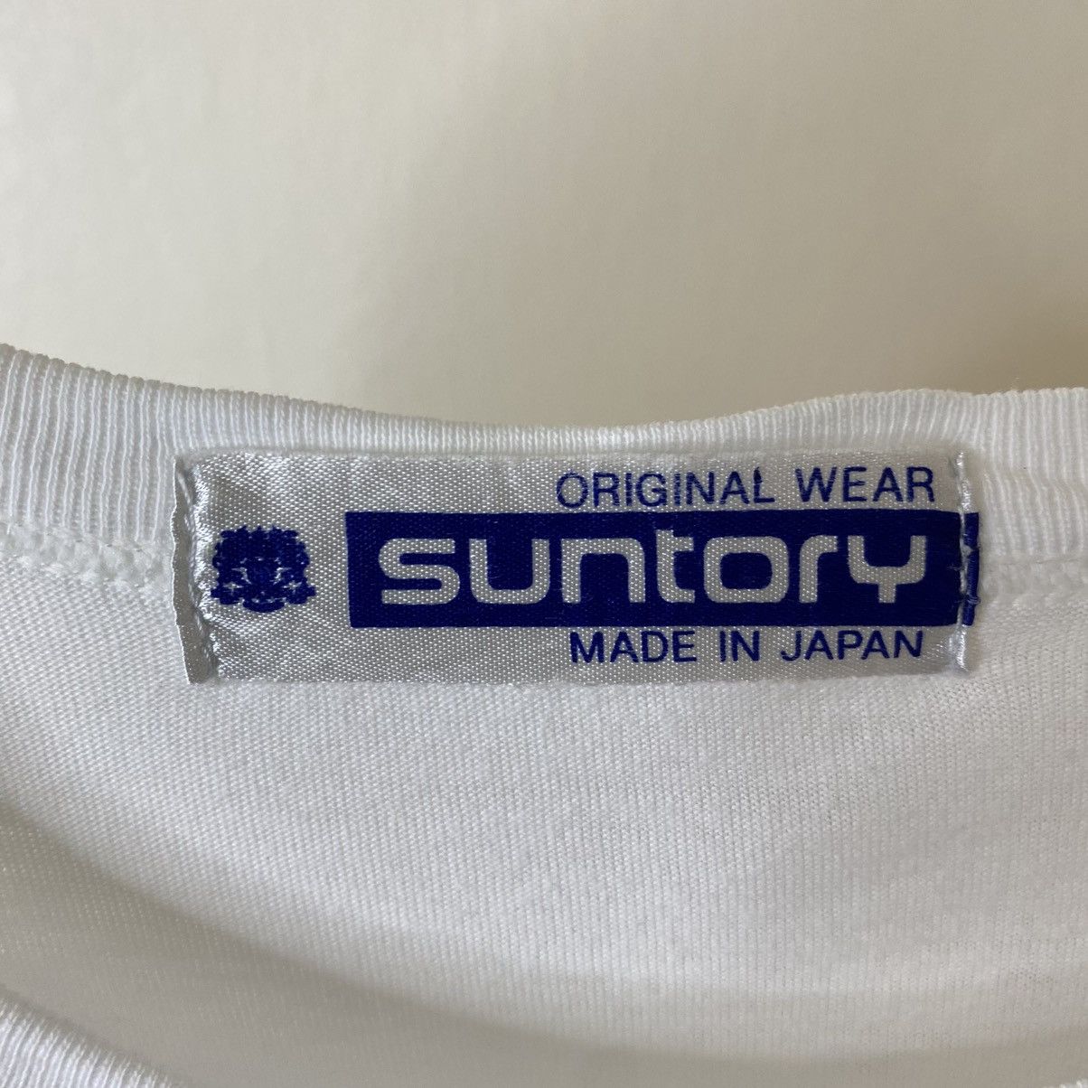 Budweiser Vintage 80s Suntory Budweiser Promo T Shirt Japan Edition Size US S / EU 44-46 / 1 - 4 Thumbnail