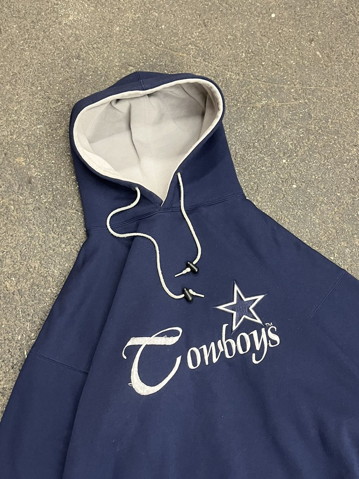 Vintage Dallas cowboys vintage The Game 90s hoodie hype rare nfl Size US L / EU 52-54 / 3 - 3 Thumbnail