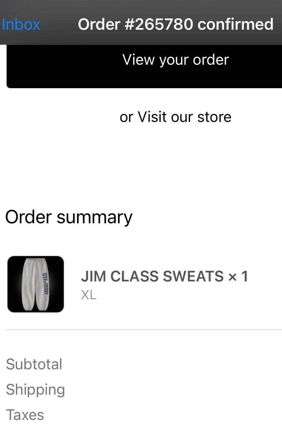 Greedy Unit Greedy unit x Gv gallery JIM CLASS SWEATS Size US 38 / EU 54 - 2 Thumbnail