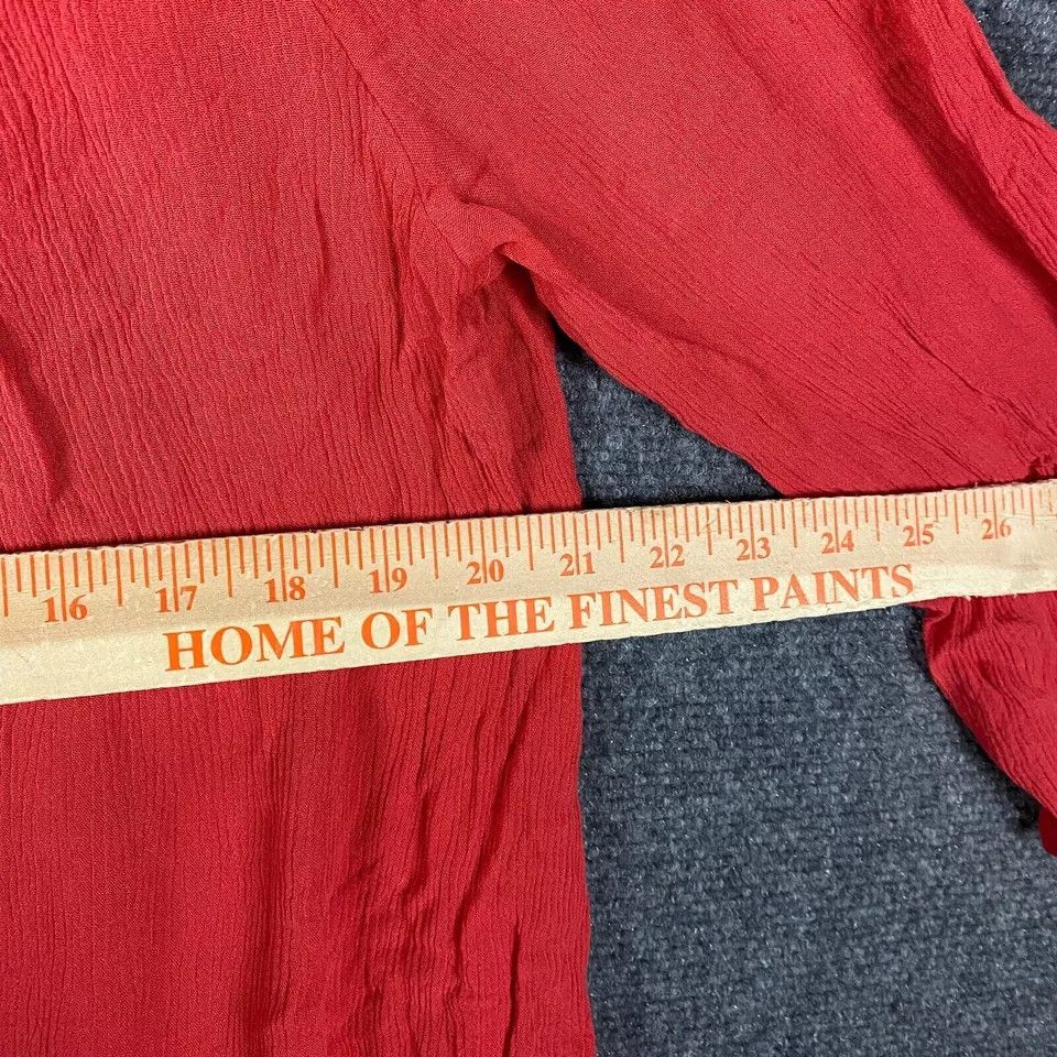 Other Chelsea & Theodore Blouse Women's Medium 100% Rayon Adults M Size M / US 6-8 / IT 42-44 - 4 Thumbnail