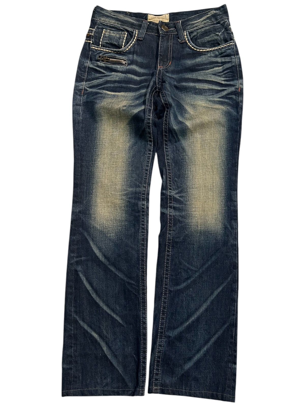 Rusty Lolita Japanese Denim Jeans Denim Faded