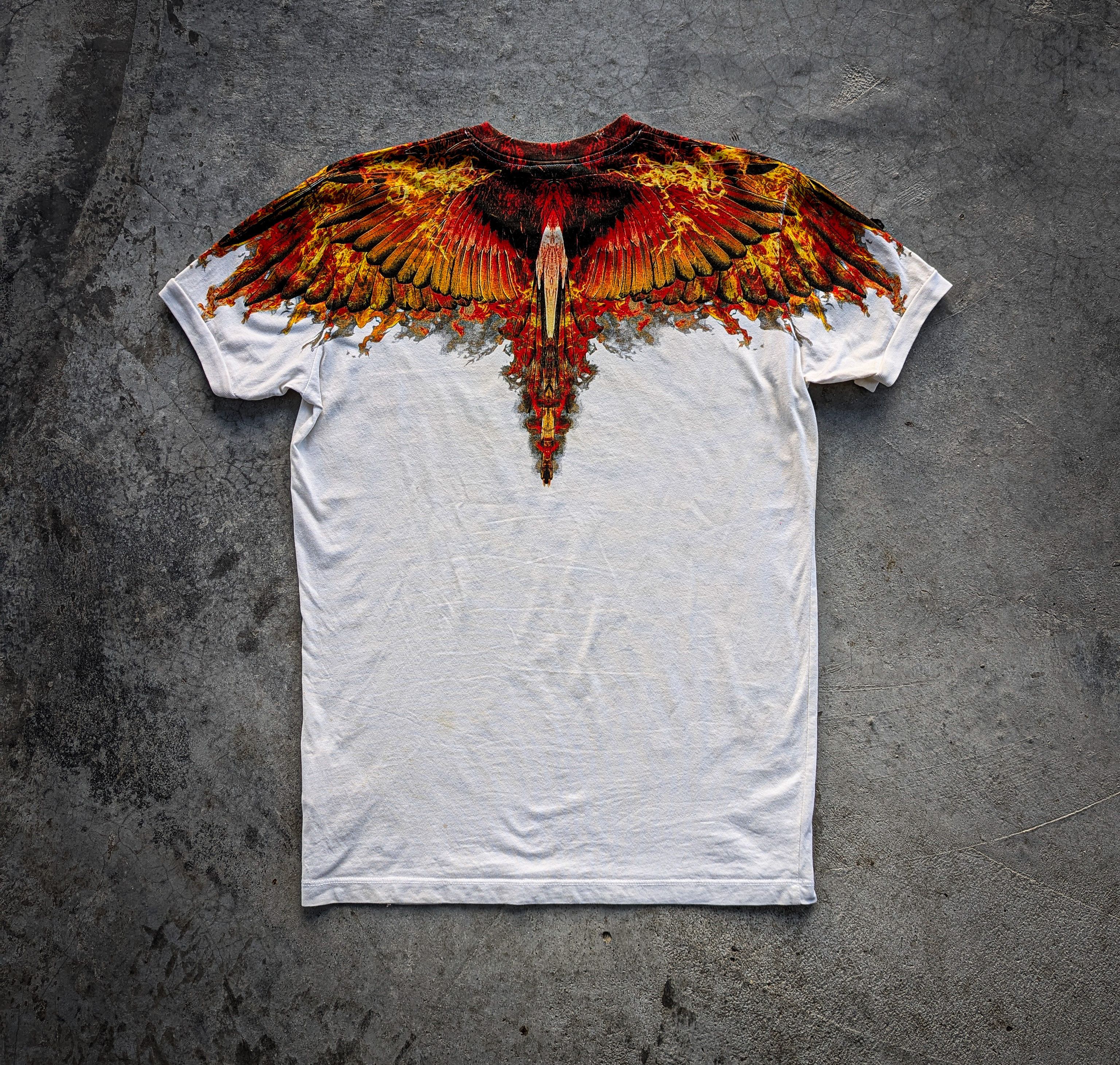 Marcelo Burlon Marcelo Burlon Flame Wings Tshirt Size US M / EU 48-50 / 2 - 8 Thumbnail