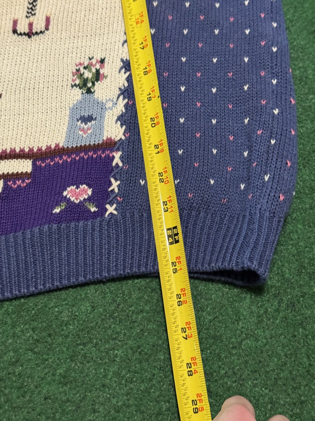 Woolrich Woolen Mills Woolrich Birdseye Knit Home Sweet Home Grandma 90s Sweater Size XL / US 12-14 / IT 48-50 - 7 Thumbnail