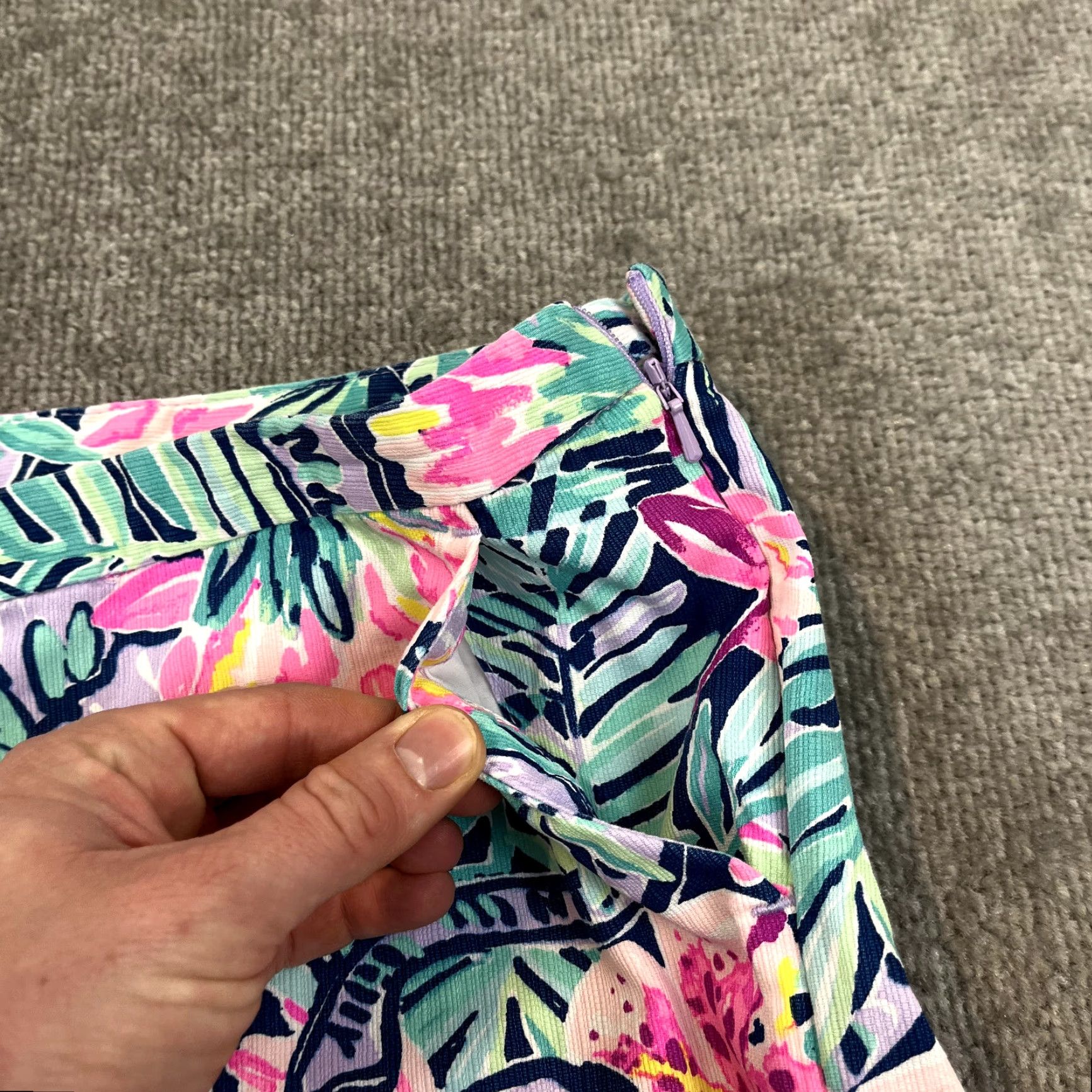 Lilly Pulitzer LILLY PULITZER Floral Shorts Women Size 8 Multicolor Chino Preppy Casual Outdoor Size 30" / US 8 / IT 44 - 7 Thumbnail