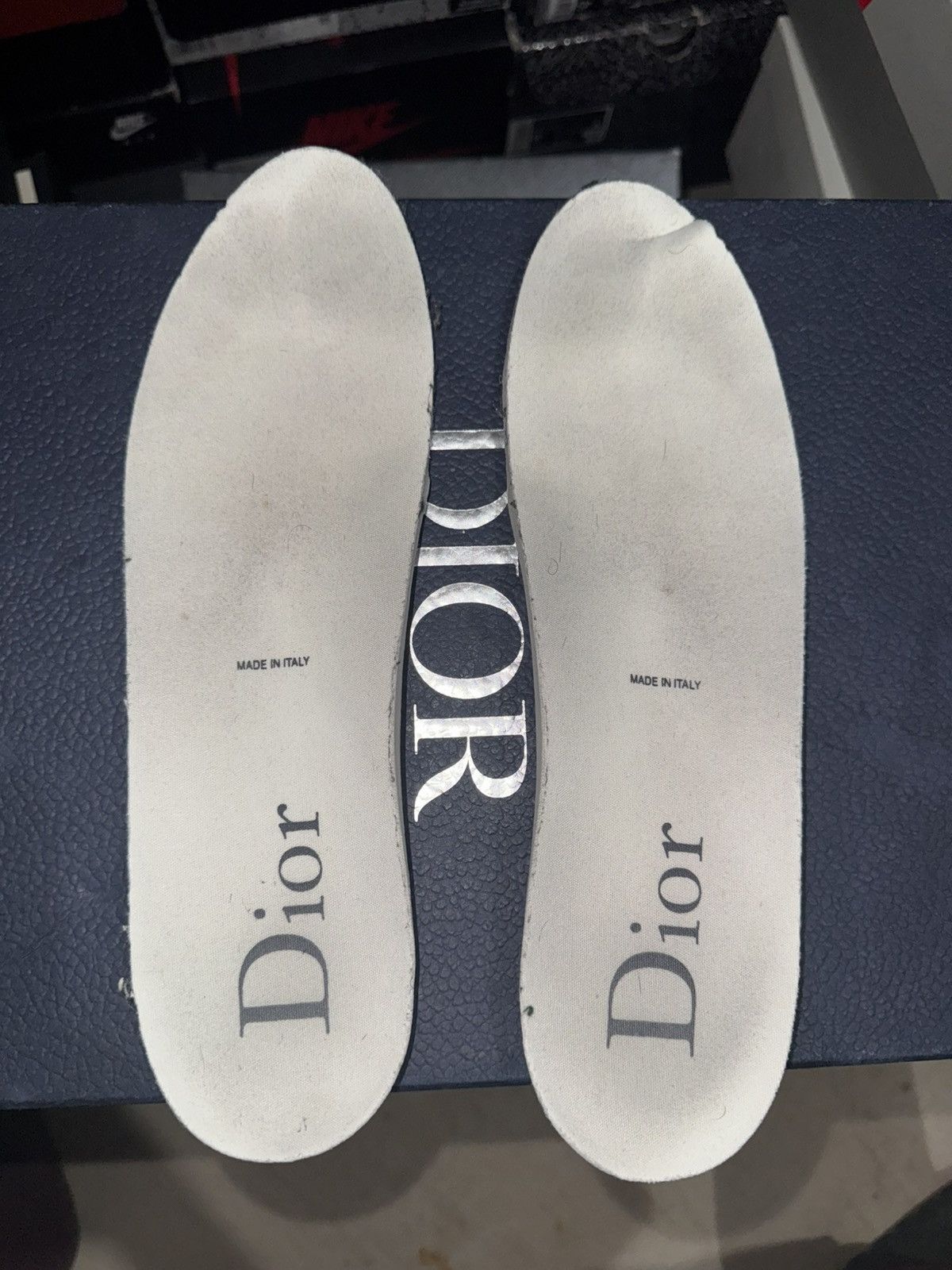 Dior Dior B22 Sneakers White Grey Mesh Leather Size 42 (US 9) Size US 9 / EU 42 - 8 Thumbnail