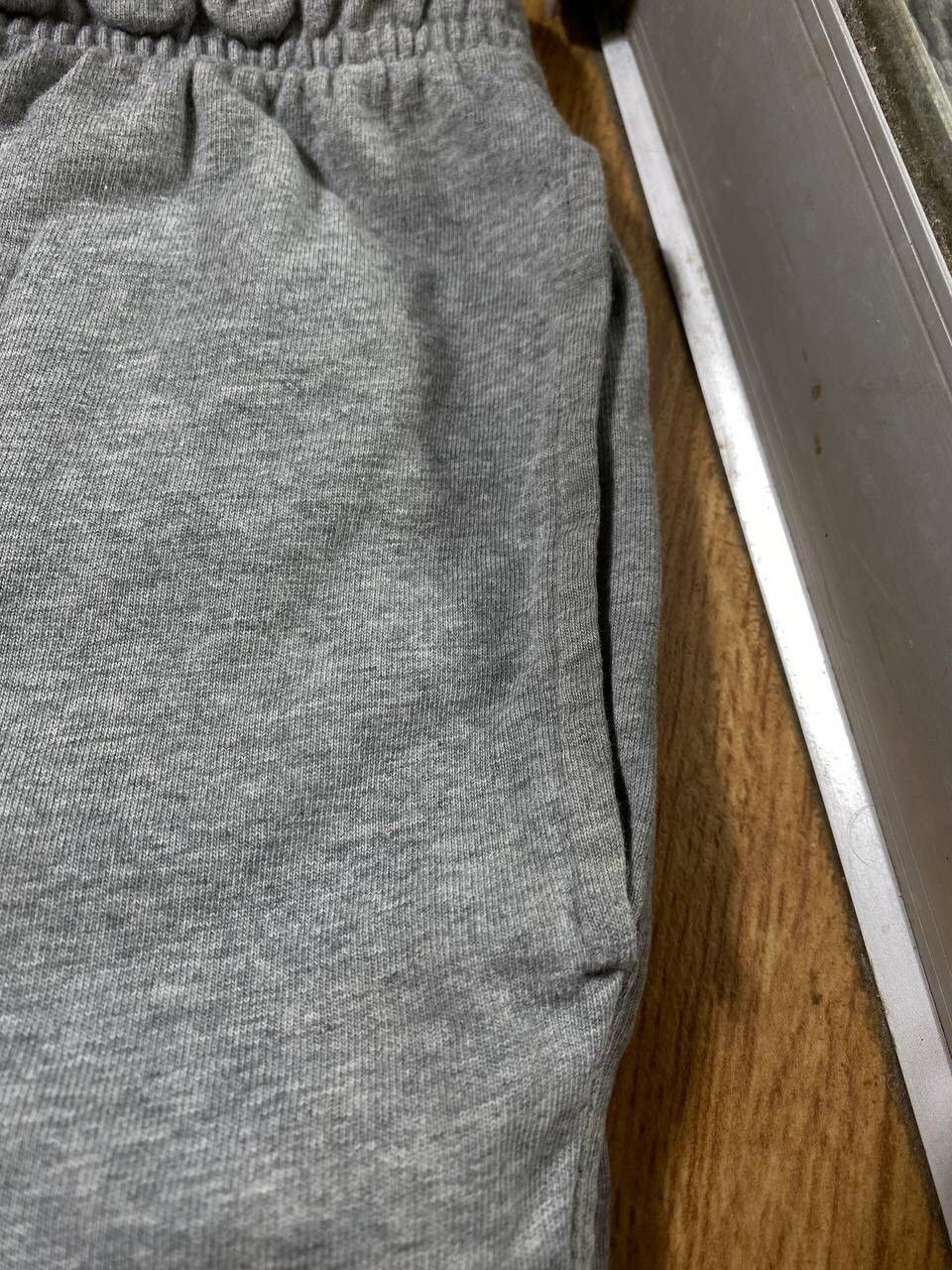 Nike × Vintage Nike Vintage Y2k Swoosh Logo Shorts Rare Streetwear Gray Size US 36 / EU 52 - 17 Thumbnail
