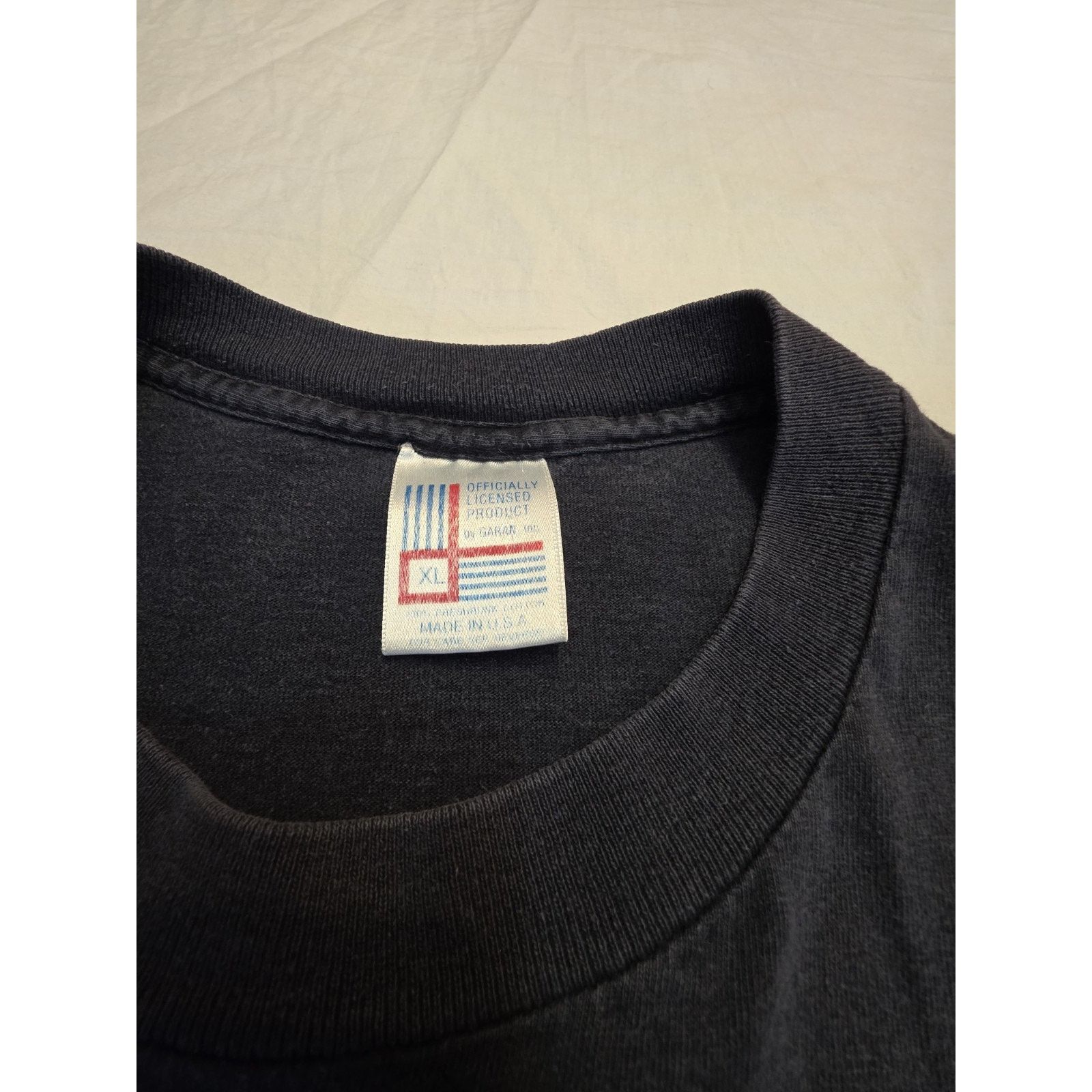 Other Vintage Raiders Made USA Single Stitch Black Short Sleeve Size US XL / EU 56 / 4 - 3 Thumbnail