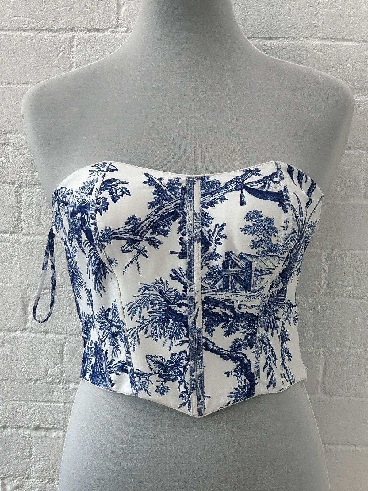 Other One-of-One Handcrafted Toile Corset Size S / US 4 / IT 40 - 1 Thumbnail