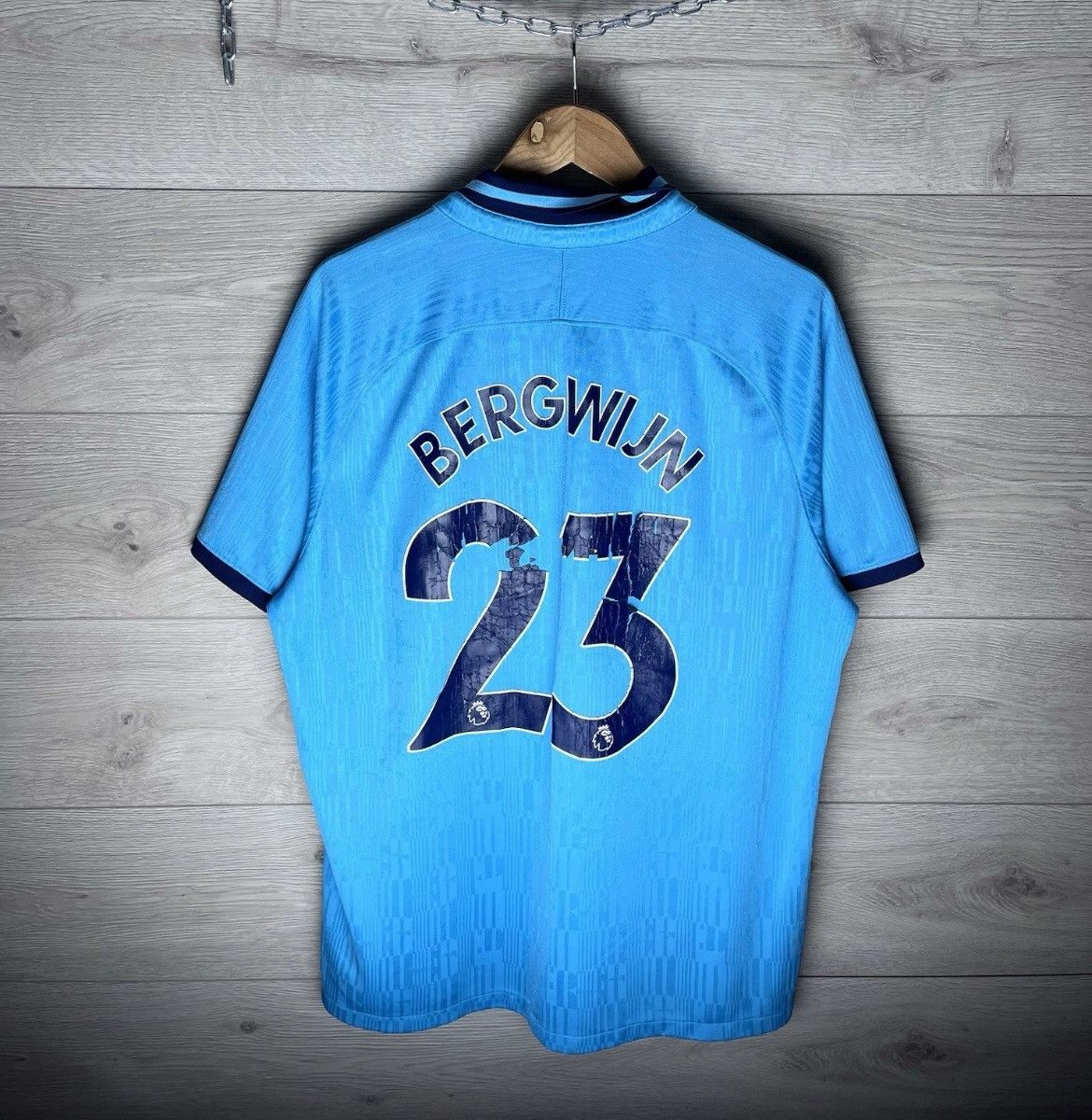 Nike Men’s soccer jersey Nike FC Tottenham Hotspur #23 Bergwijn Size US XL / EU 56 / 4 - 2 Thumbnail