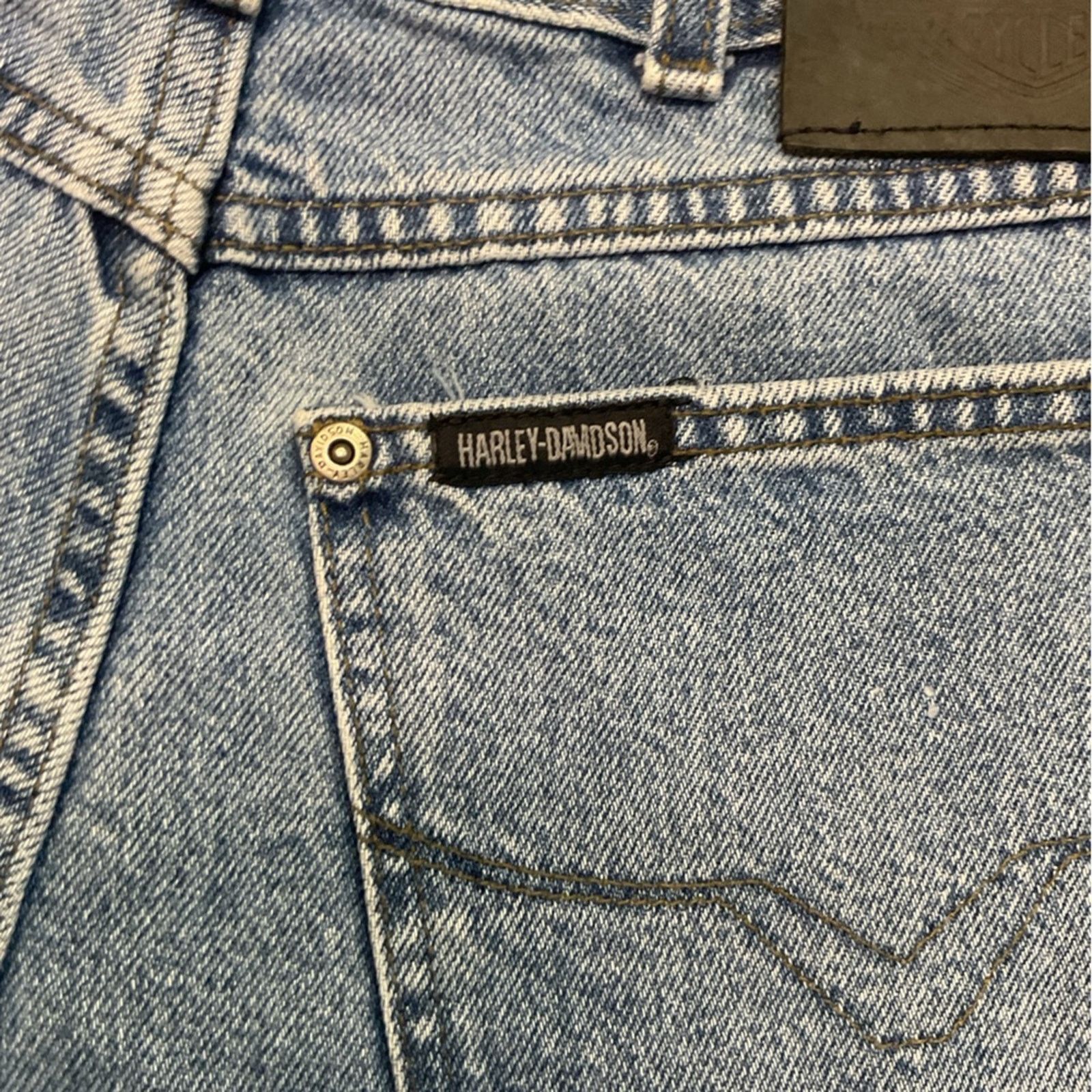Harley Davidson Harley Davidson Denim Shorts Size 32" / US 10 / IT 46 - 6 Thumbnail