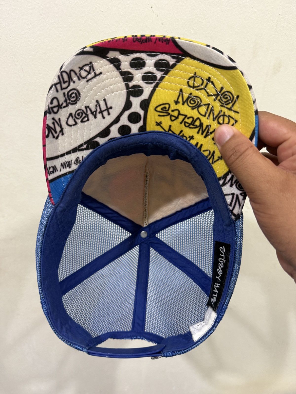 Stussy Vintage STUSSY Trucker Hat Size ONE SIZE - 5 Thumbnail