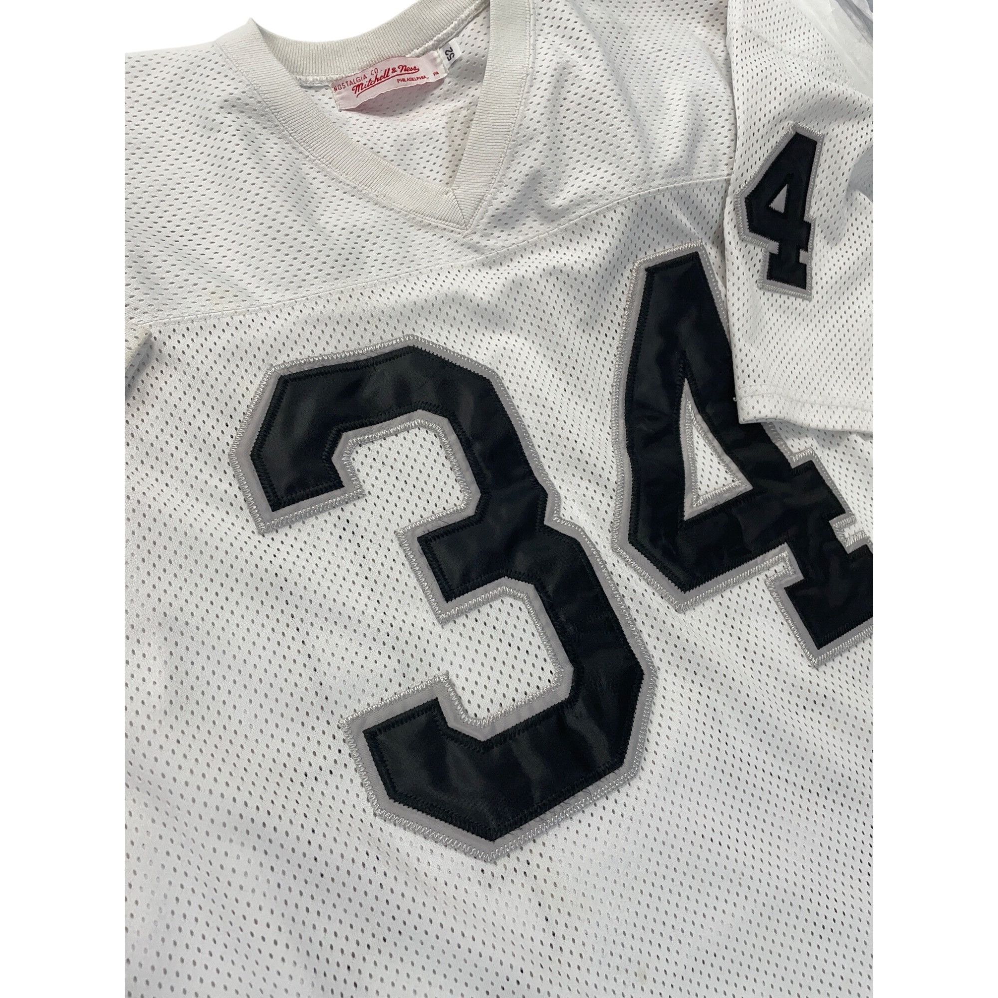 Mitchell & Ness Bo Jackson Mitchell & Ness 1991 Los Angeles Raiders White Je Size US L / EU 52-54 / 3 - 2 Thumbnail
