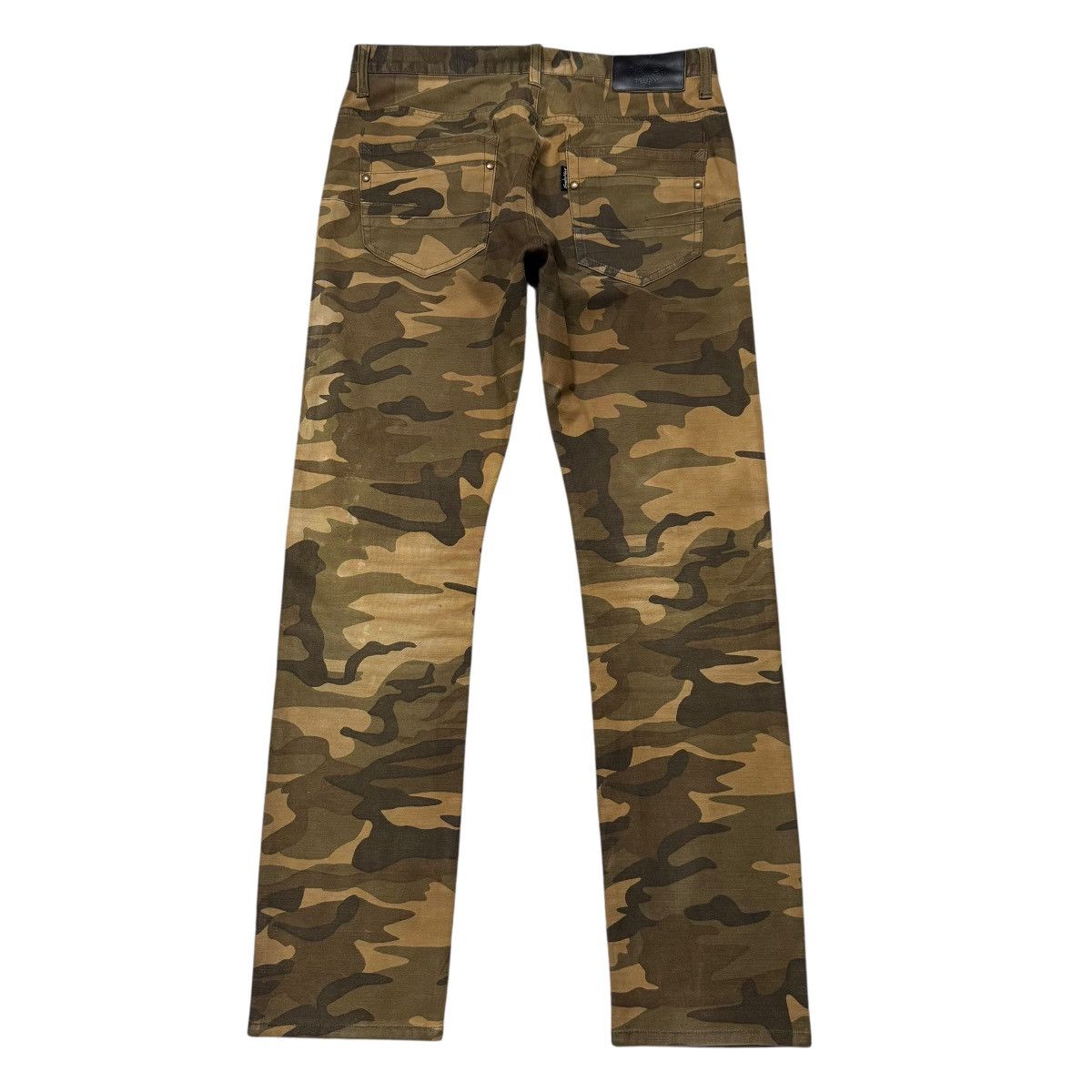 Tornado Mart Tornado Mart Military Camo Skinny Jeans Size US 30 / EU 46 - 1 Thumbnail