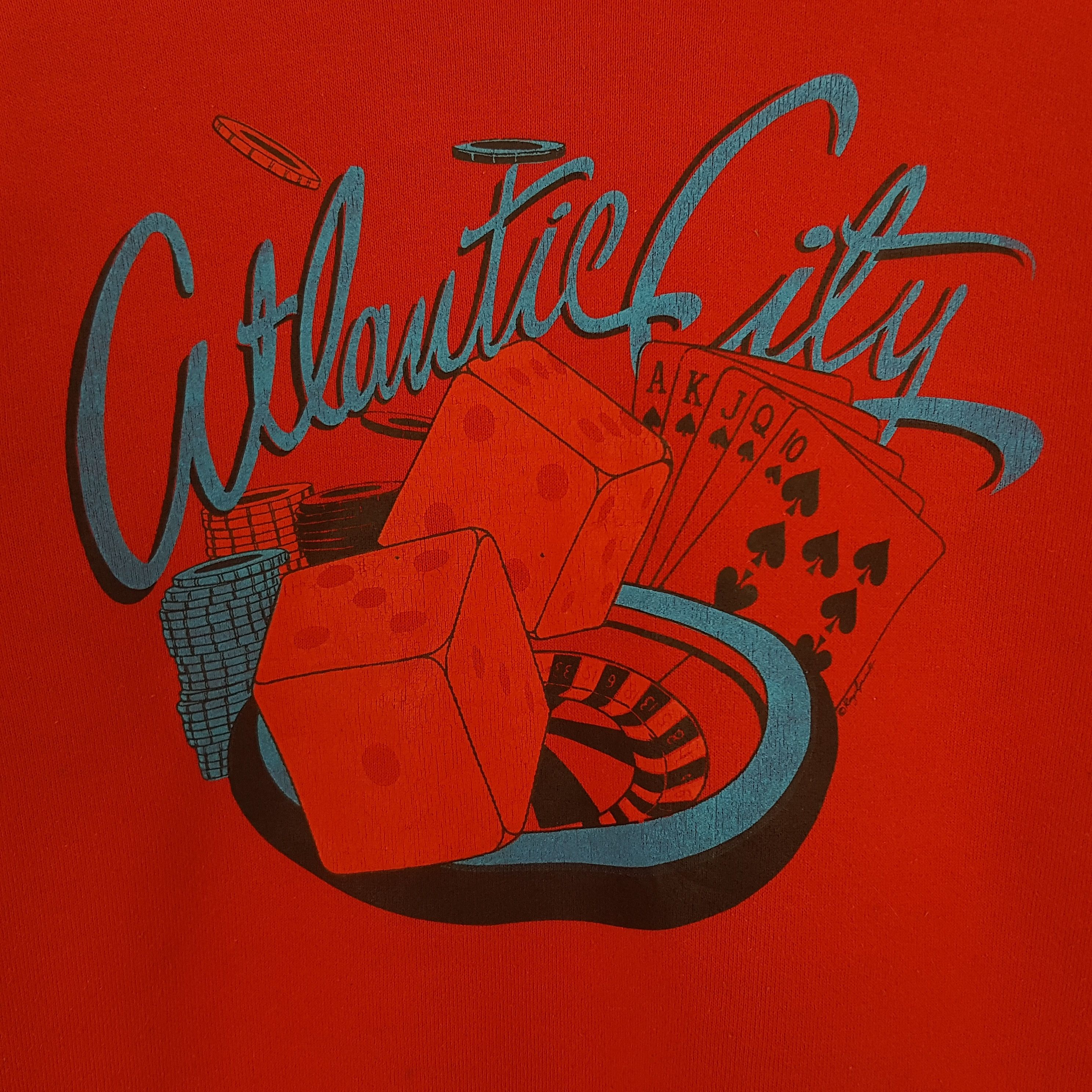 Vintage Vintage Atlantic City Sweatshirt Size US S / EU 44-46 / 1 - 2 Thumbnail