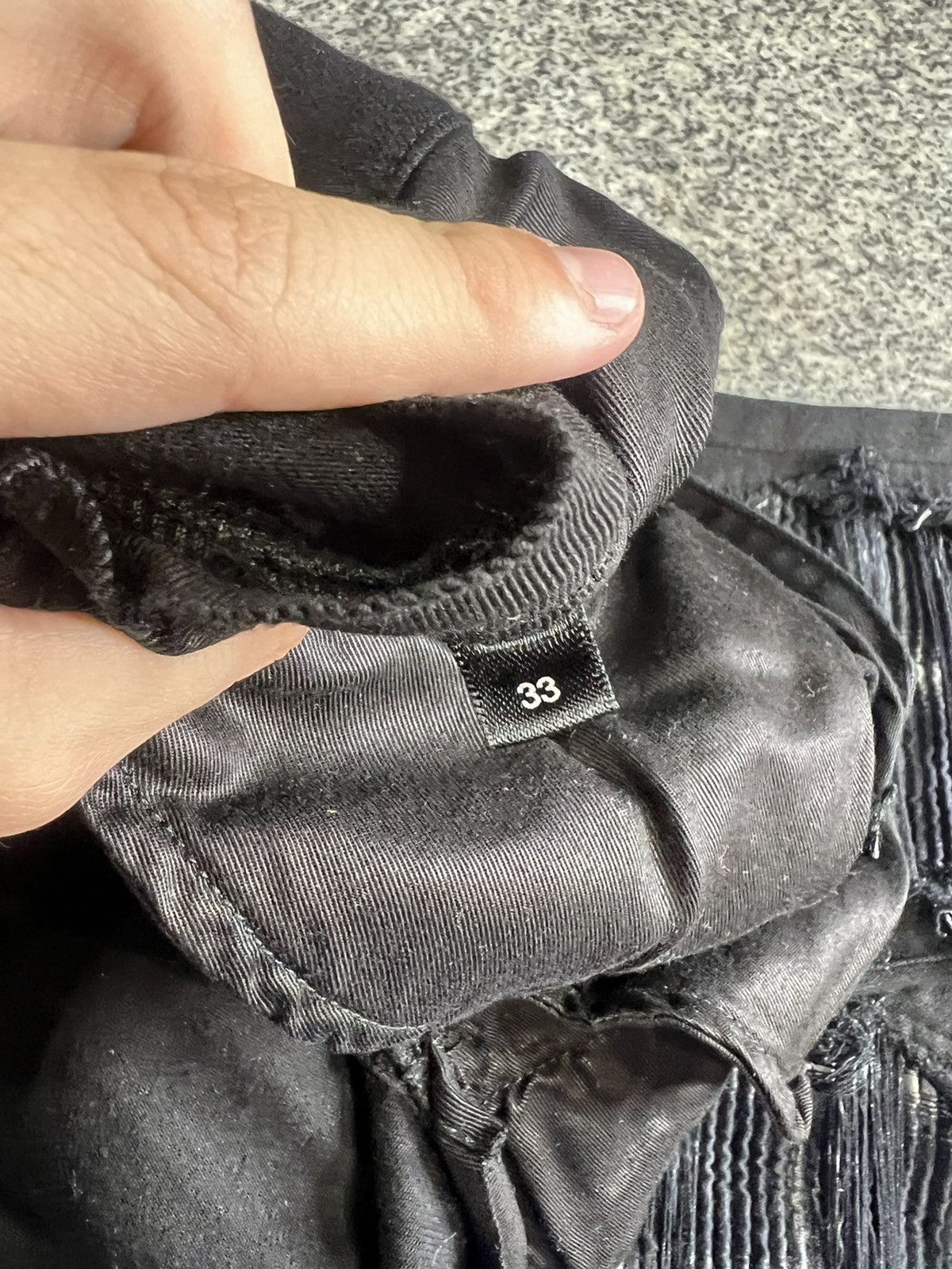 Amiri Amiri Mx1 Split Leather Jeans Size US 34 / EU 50 - 7 Thumbnail