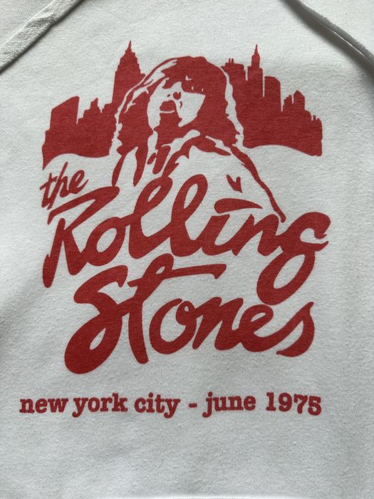 The Rolling Stones Vintage The Rolling Stones Hoodie NYC 1975 S | Grailed