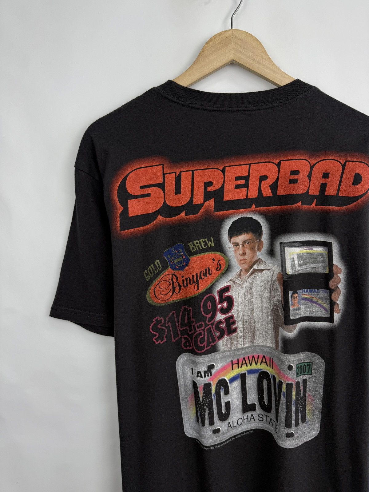 Hollister 🇺🇸 Hollister Superbad McLovin Movie T-Shirt Driver License Size US XL / EU 56 / 4 - 4 Thumbnail