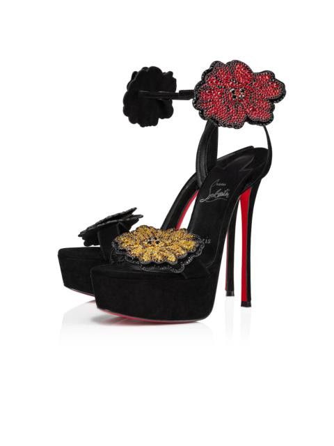 Button Flower Strass Loubi Queen Alta