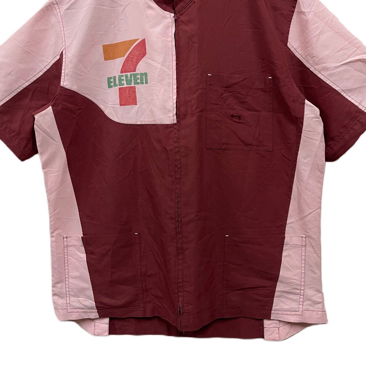 If Six Was Nine Vintage 7 Eleven uniform worker zipper 2pieces Size US L / EU 52-54 / 3 - 9 Thumbnail