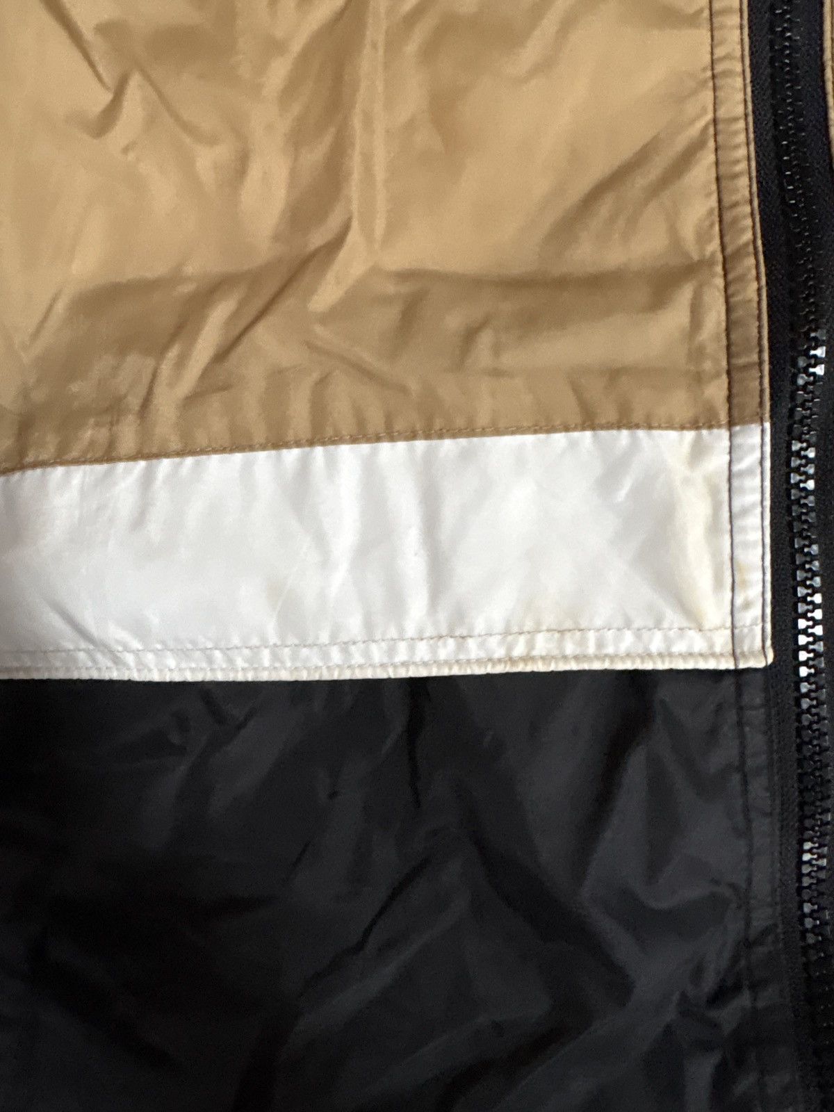 POST&CO Port and Company Gold, White, and Black Windbreaker Size US L / EU 52-54 / 3 - 4 Thumbnail