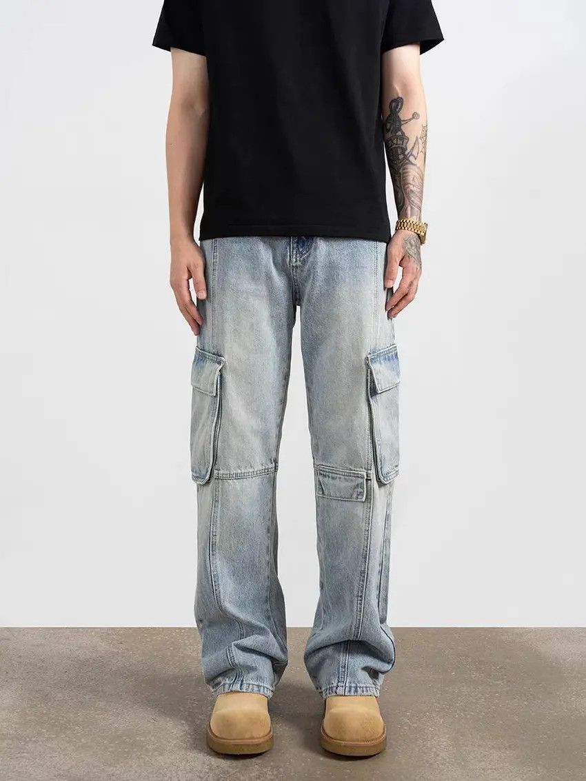 Designer × Japanese Brand Vintage Hip Hop Street Loose Casual Pants Size US 32 / EU 48 - 3 Thumbnail