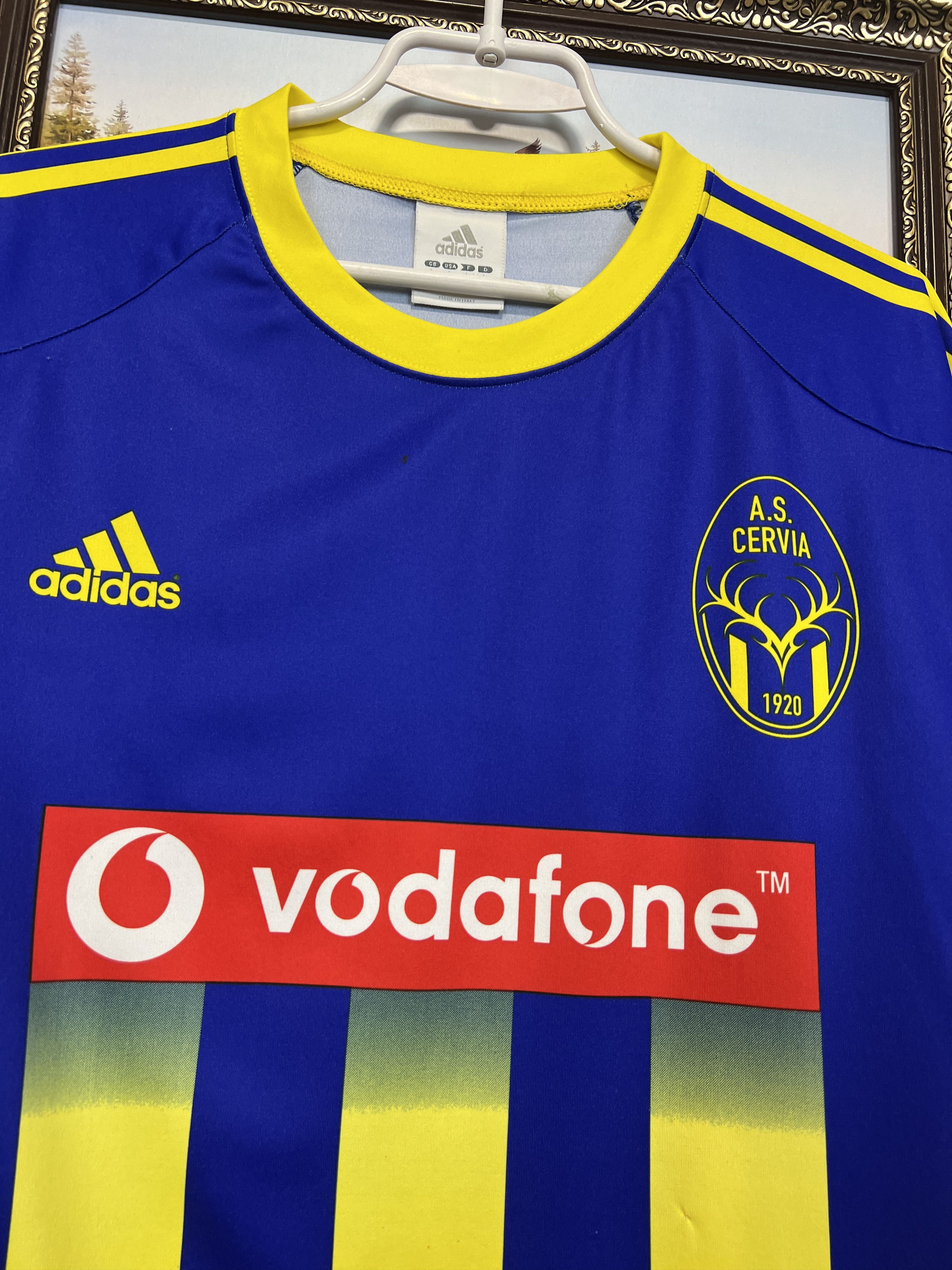 Adidas Cervia 1920 Home football shirt 2004 Soccer Maglia Jersey Size US L / EU 52-54 / 3 - 3 Thumbnail