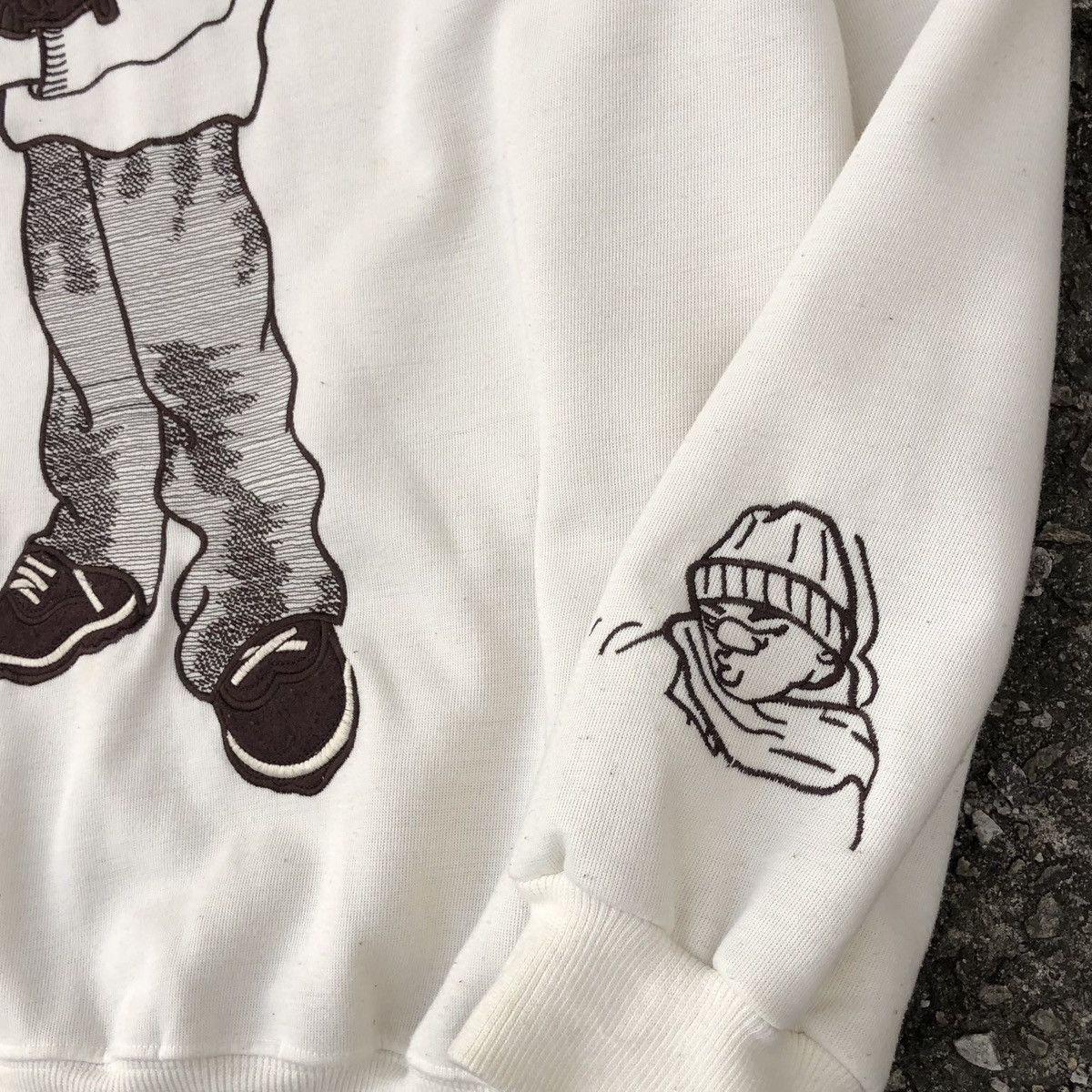 Ruff Ryders Ruff Ryders Dirty Denim Graphic Design Sweatshirt Size US L / EU 52-54 / 3 - 5 Thumbnail
