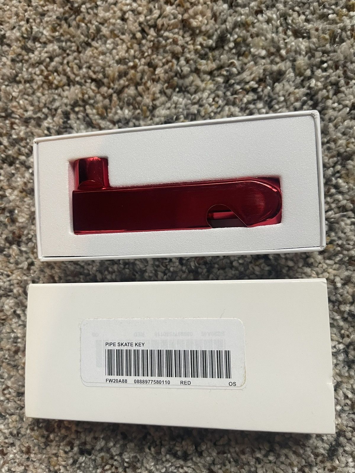 Supreme Supreme Skate Tool Key Pipe Red Metal New Never Used Size ONE SIZE - 6 Thumbnail