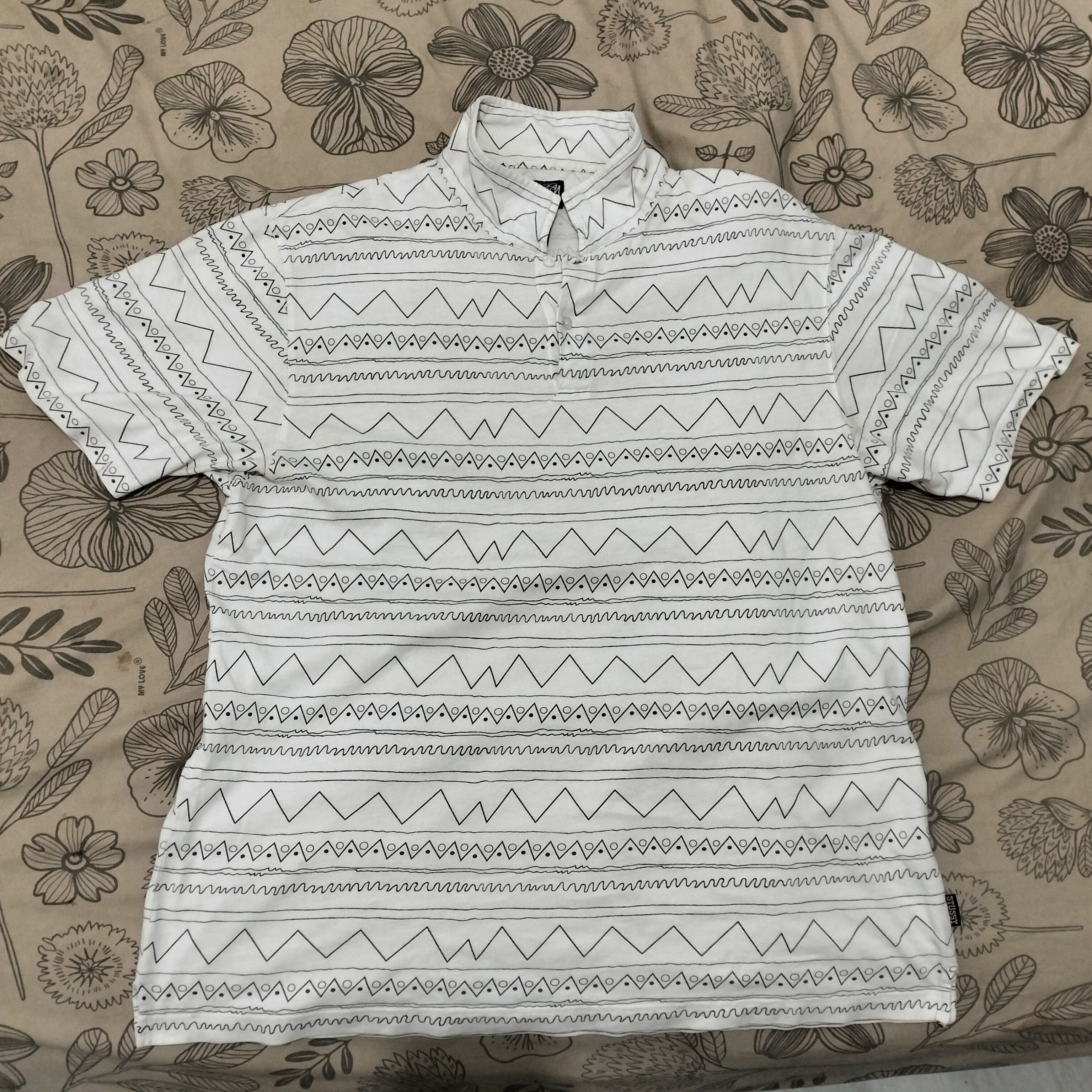 Stussy Stussy Tomtom Polo Size US XL / EU 56 / 4 - 1 Thumbnail